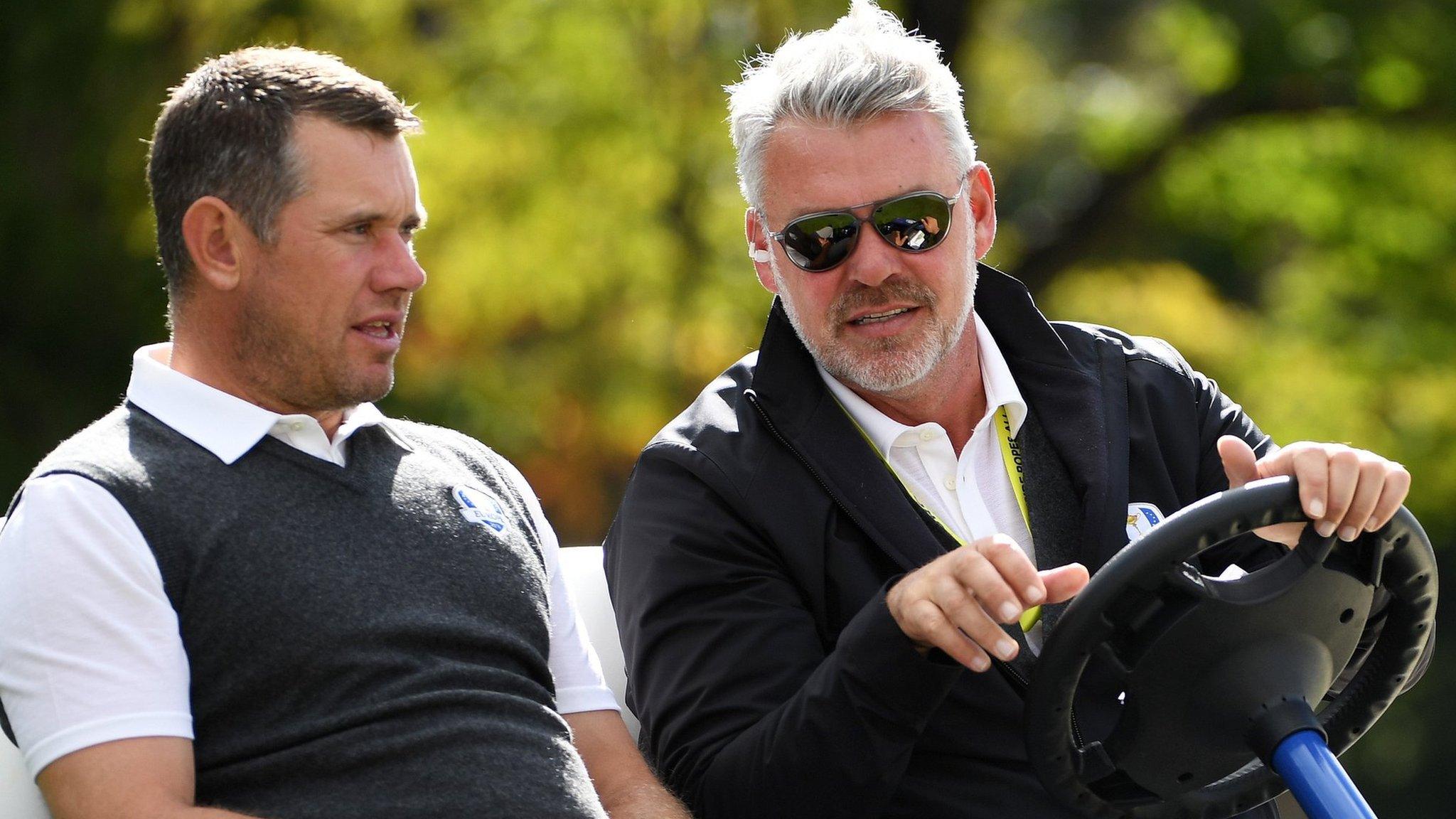 Lee Westwood and Darren Clarke