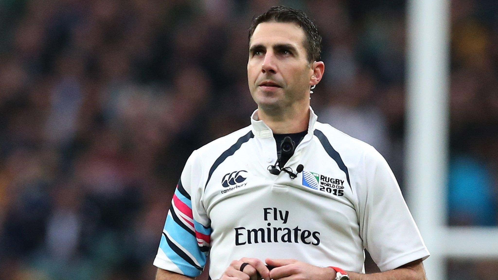 Referee Craig Joubert