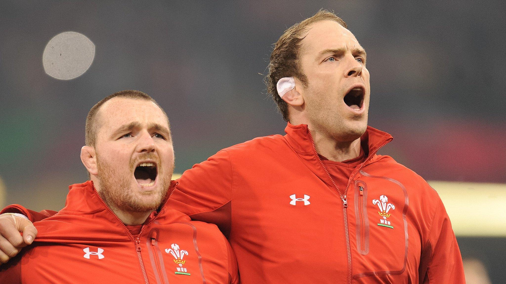 Ken Owens and Alun Wyn Jones