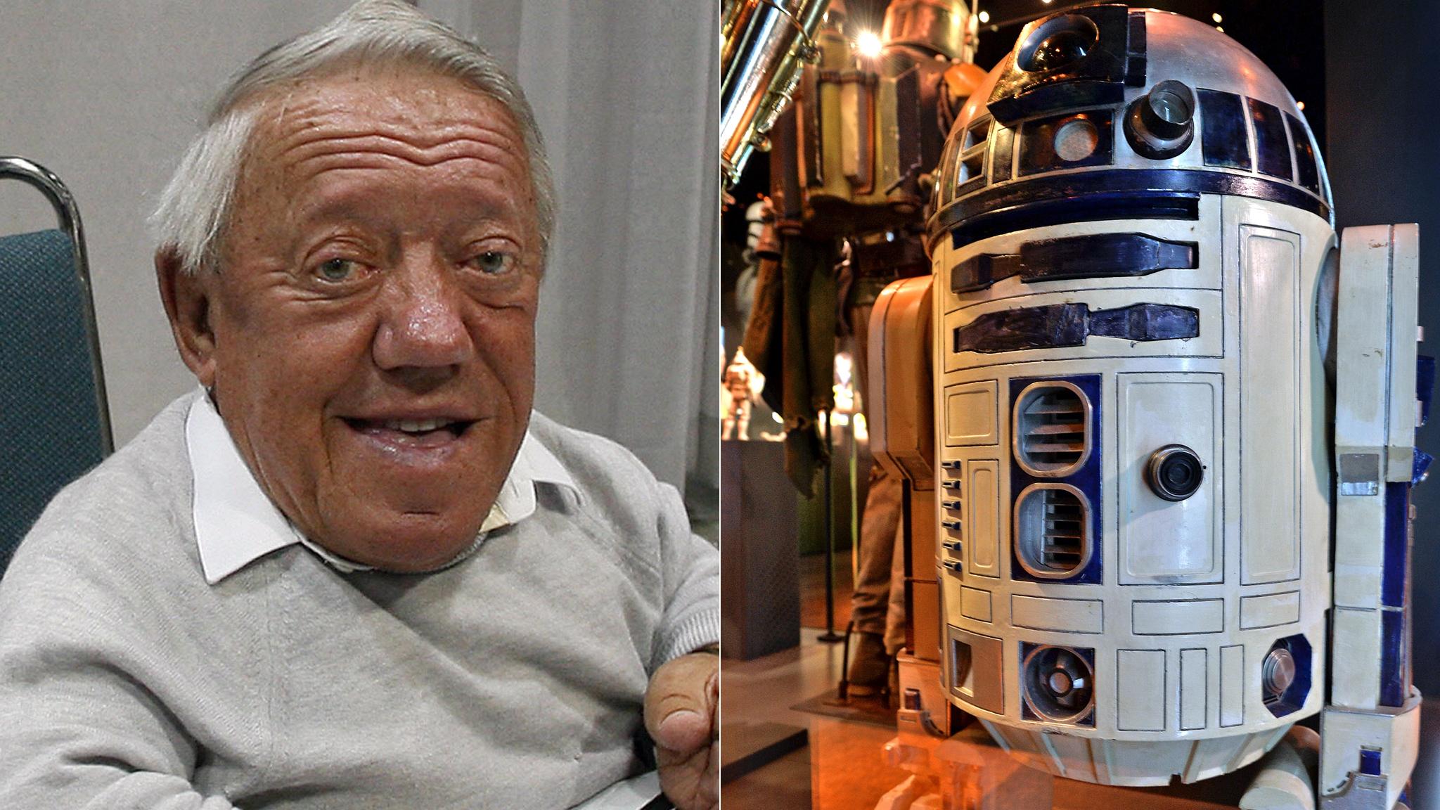 Kenny Baker in 2007, R2D2