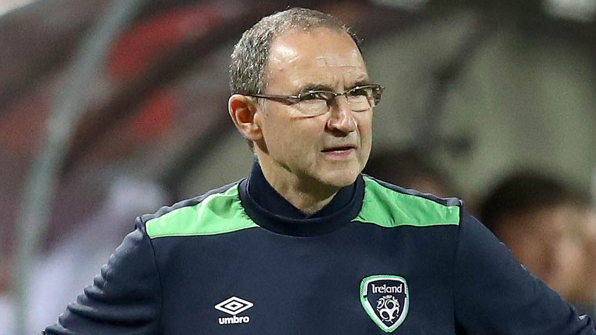 Republic of Ireland manager Martin O'Neill