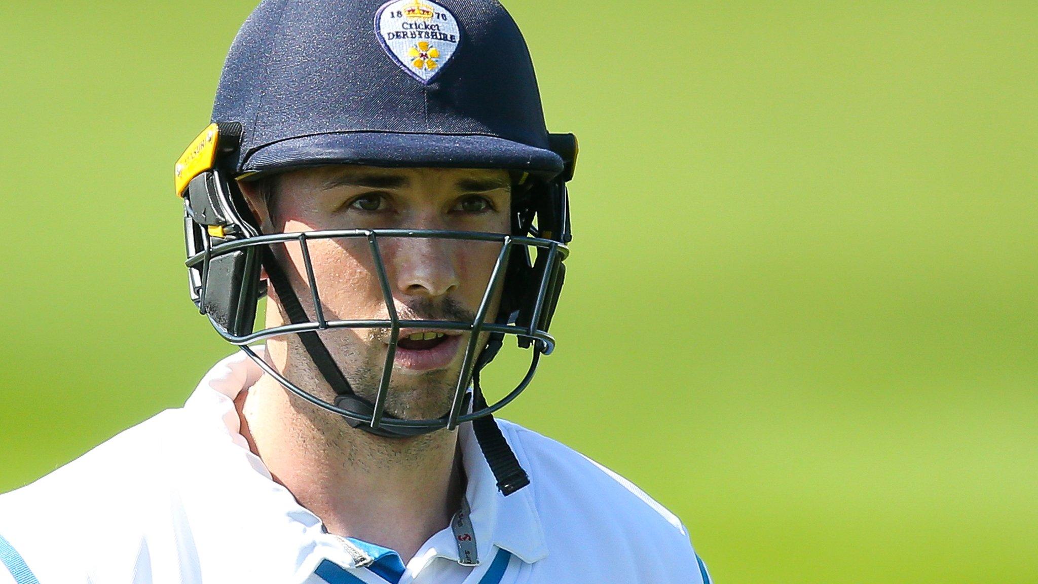 Derbyshire batsman Billy Godleman