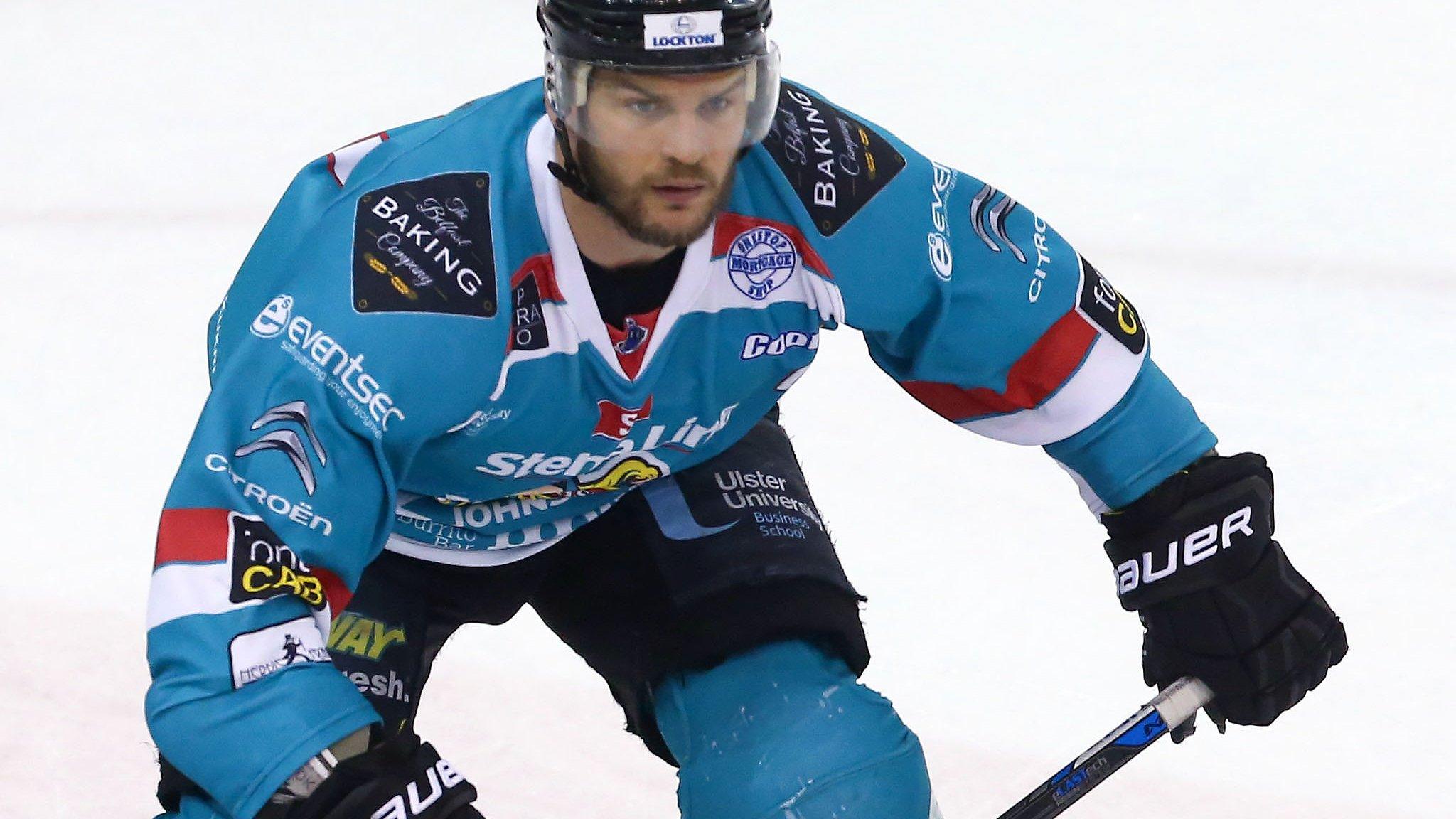 Belfast Giants captain Adam Keefe