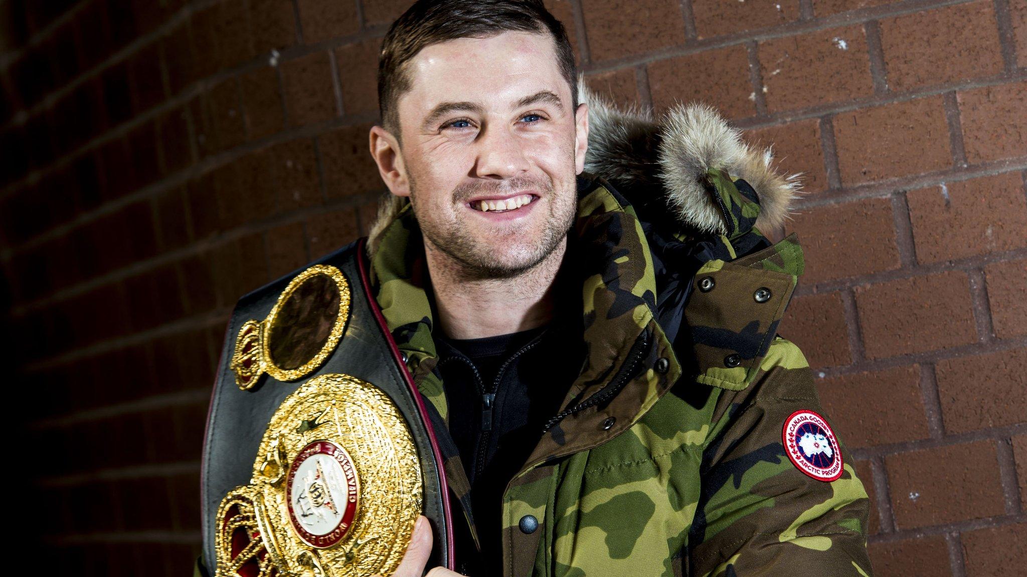 WBA world super-lightweight champion Ricky Burns