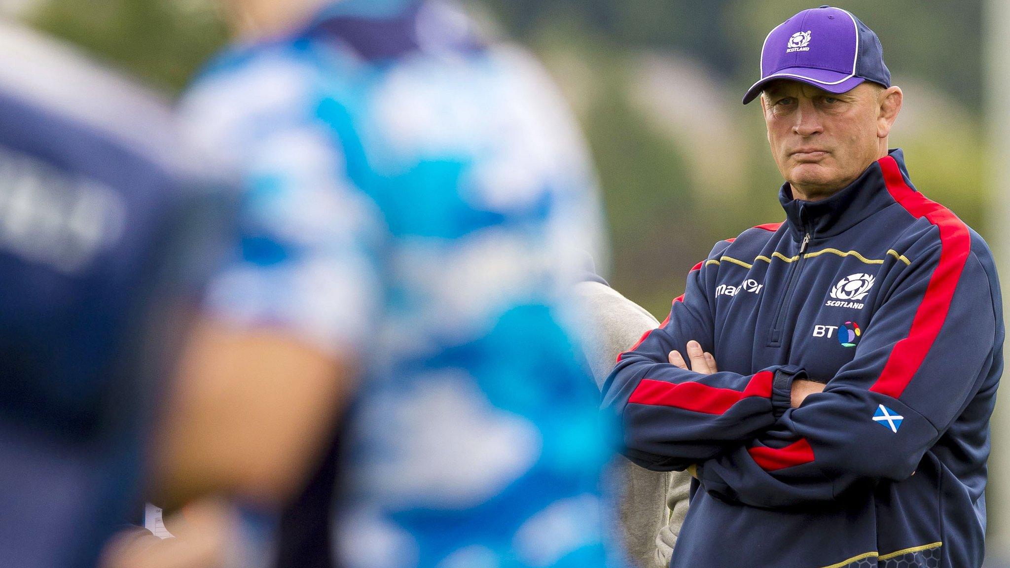 Scotland head coach Vern Cotter