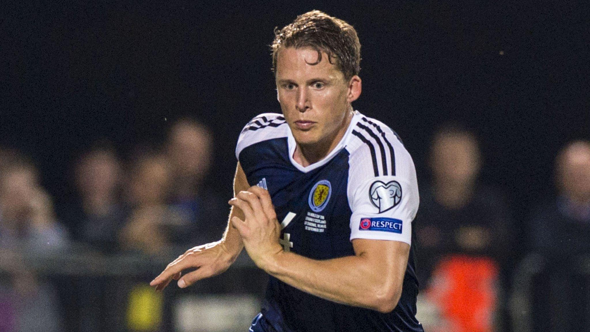 Hearts and Scotland defender Christophe Berra