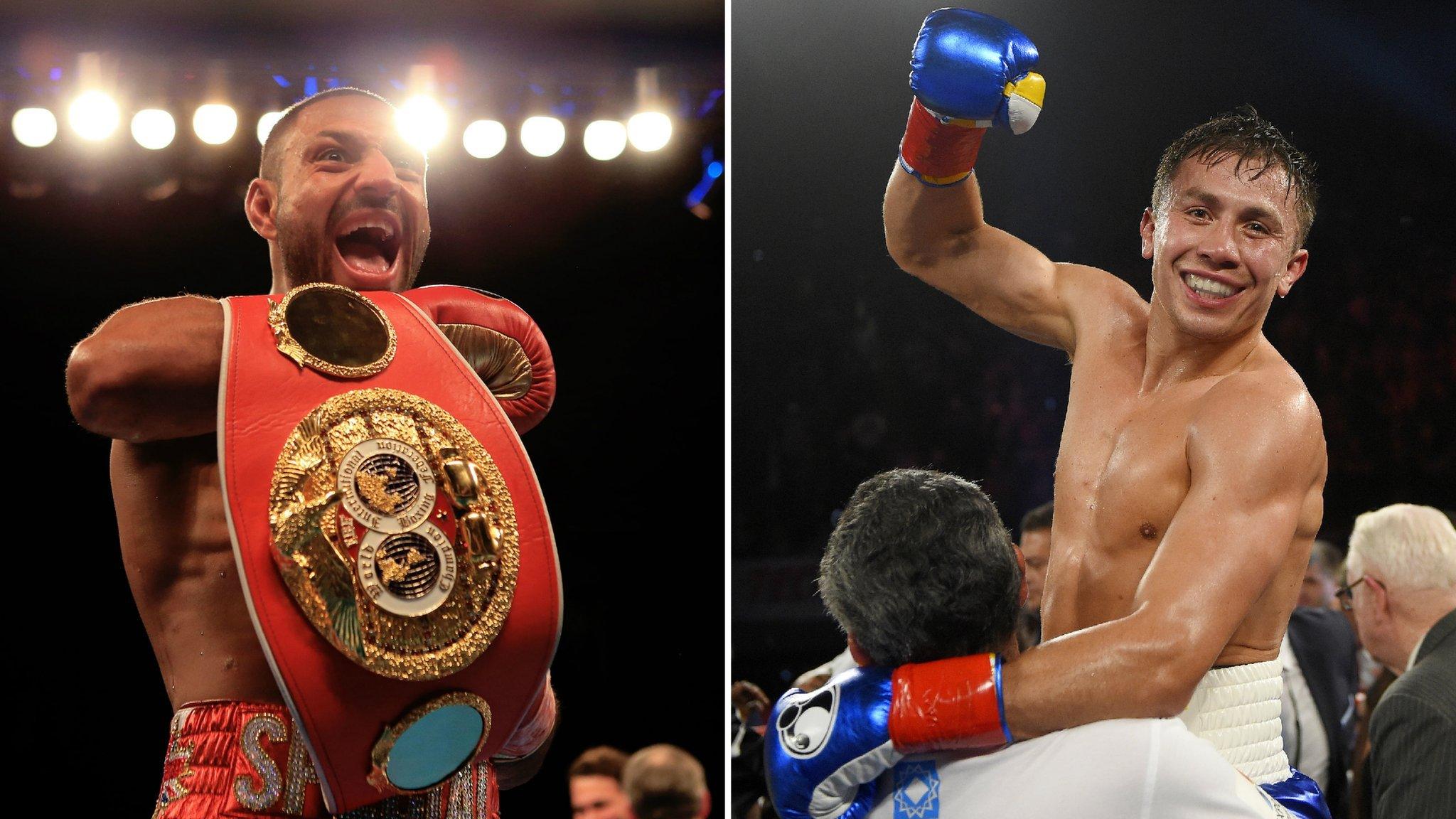 Kell Brook and Gennady Golovkin