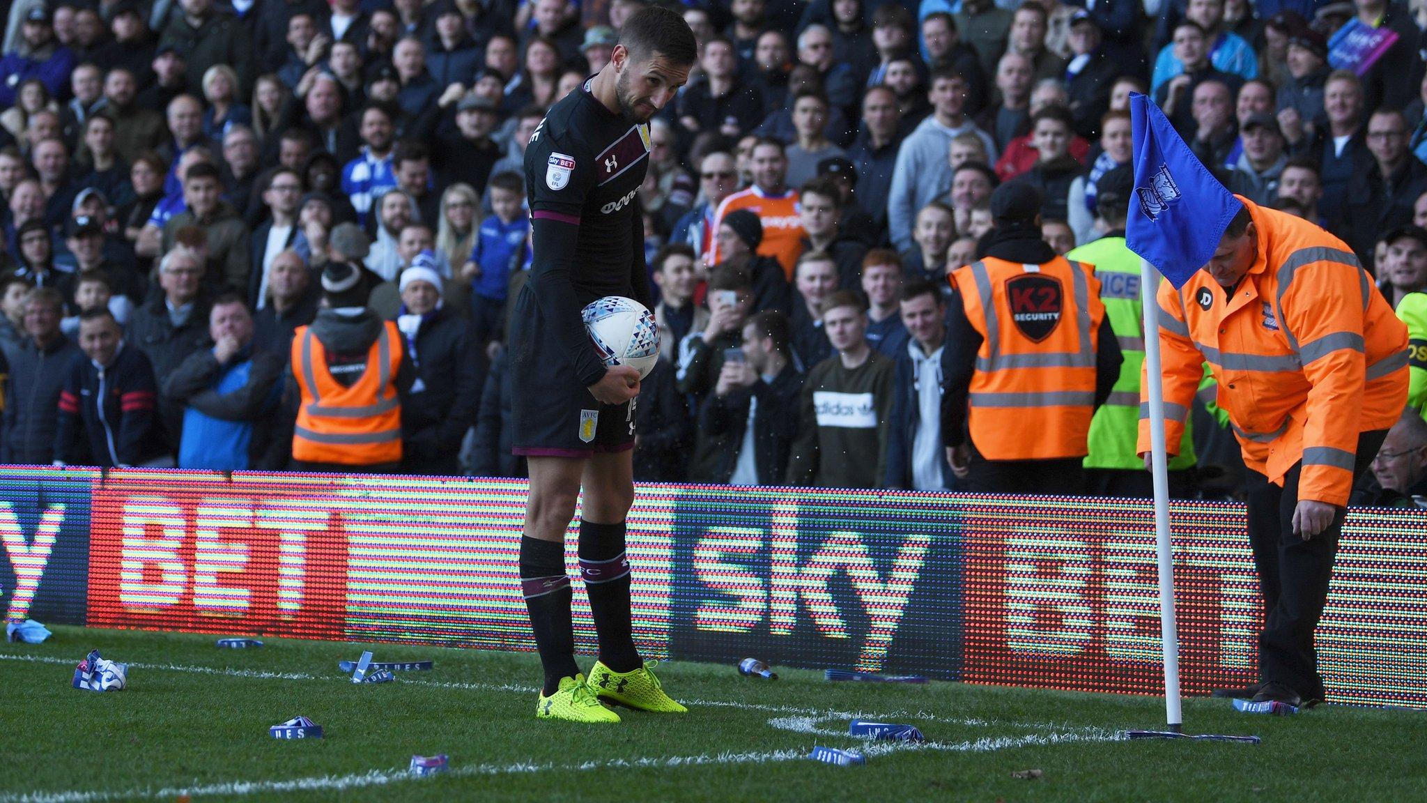 Conor Hourihane dodged cardboard clappers