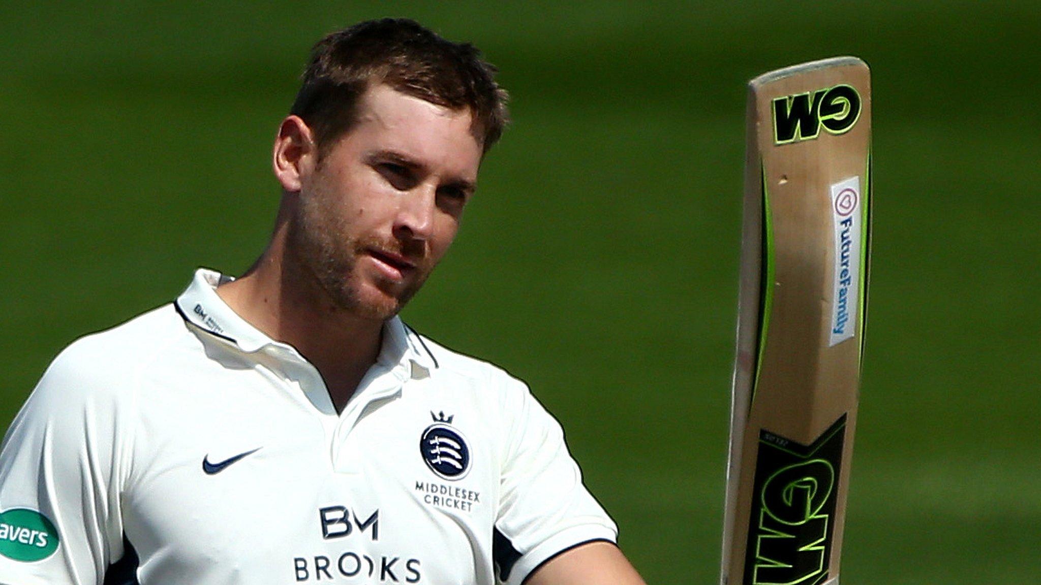 Dawid Malan in action for Middlesex