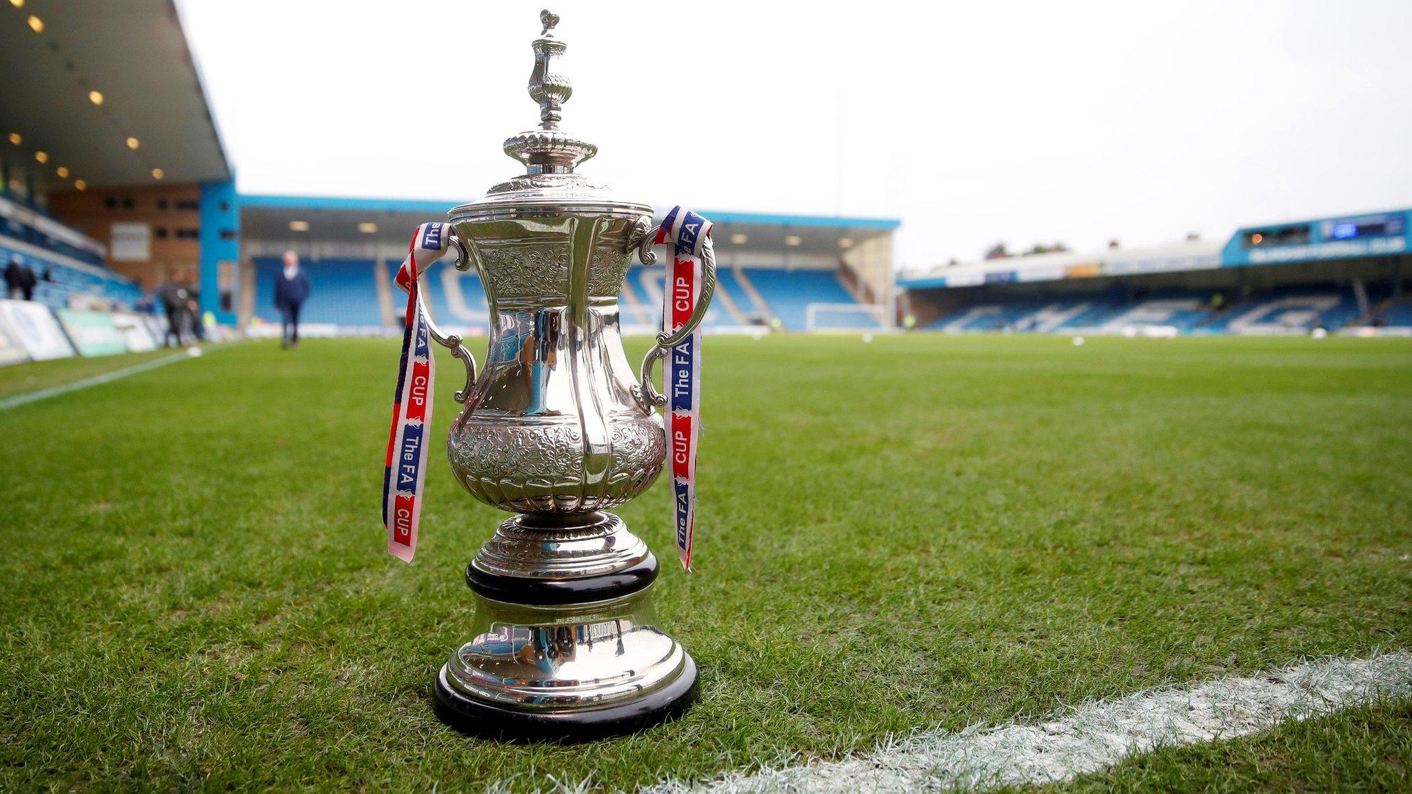 FA Cup trophy.