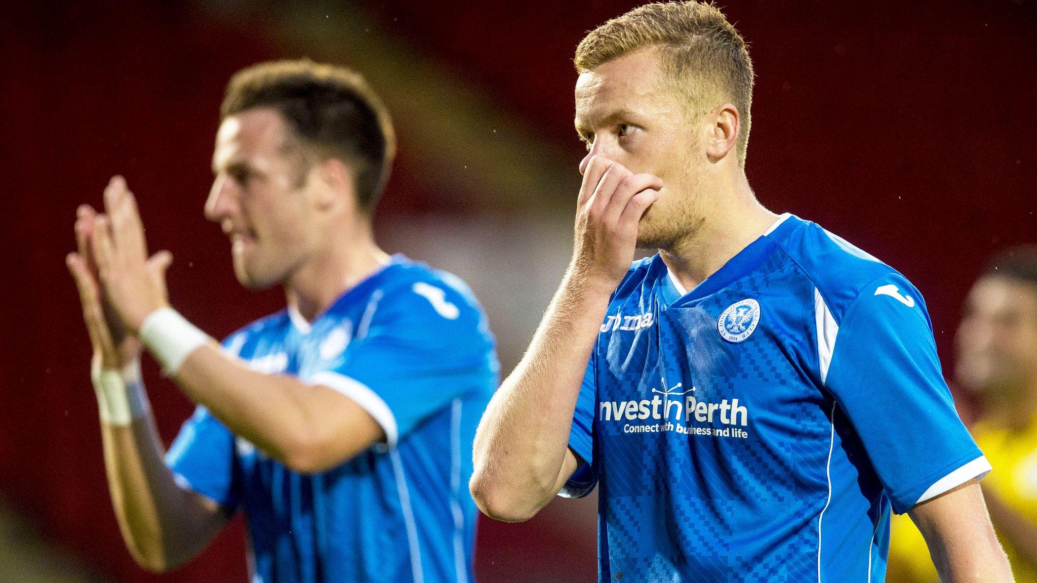 St Johnstone lost out on away goals