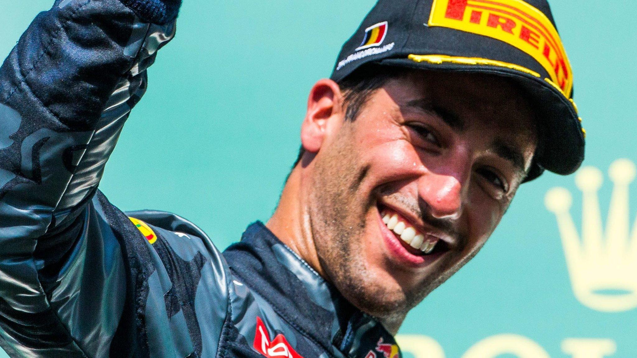 Red Bull driver Daniel Ricciardo