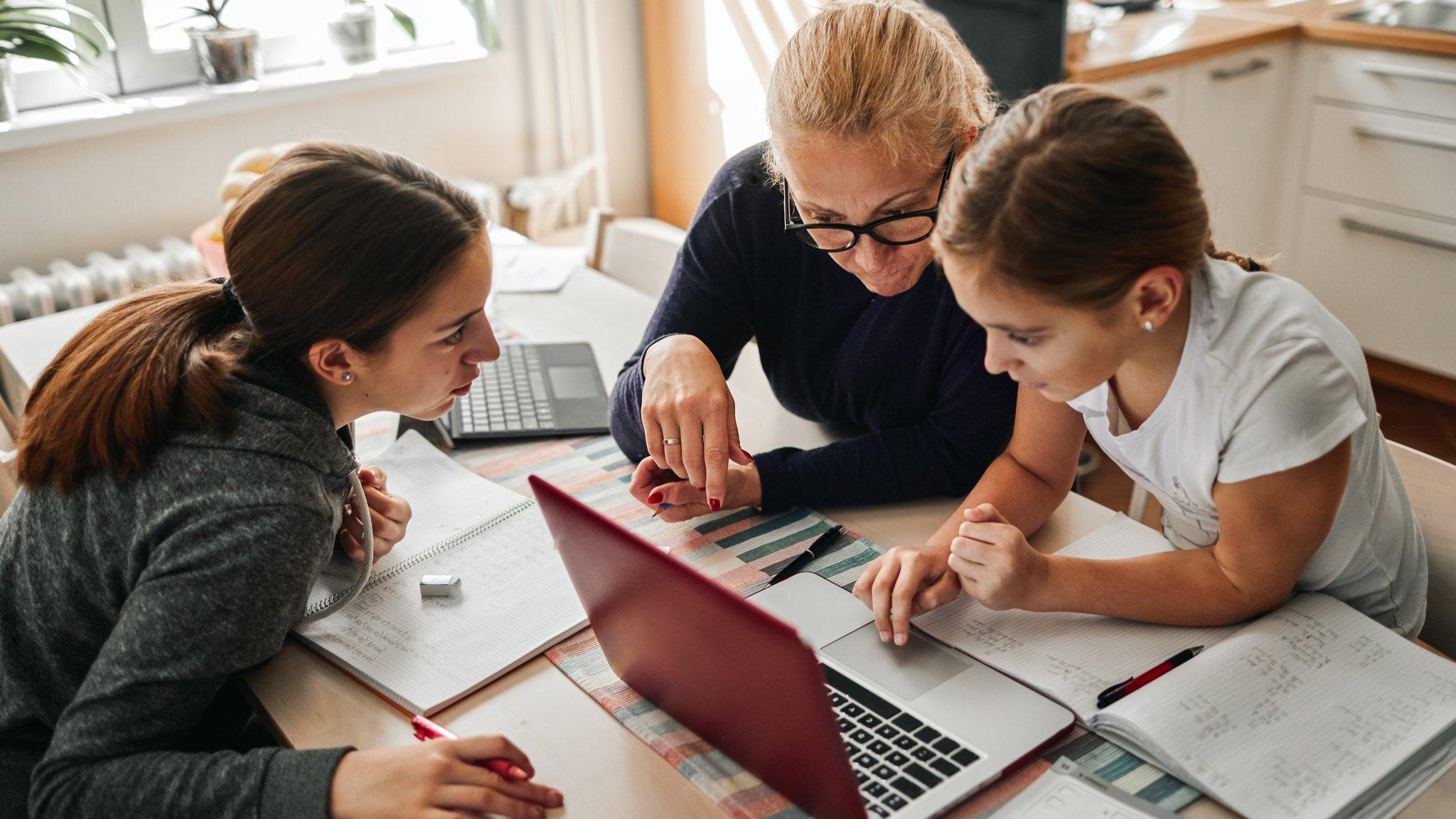 Family learning at home