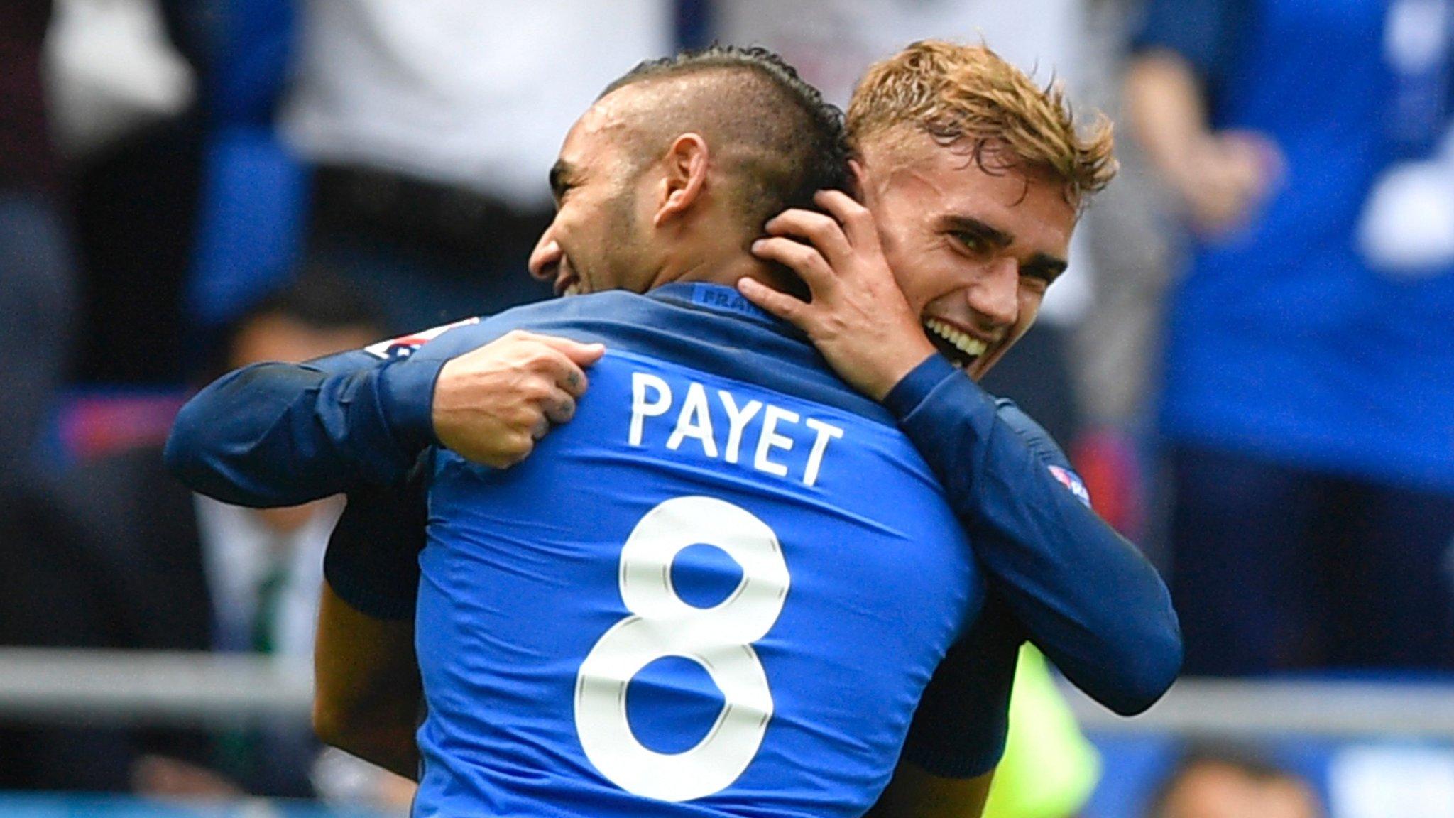 Dimitri Payet and Antoine Griezemann
