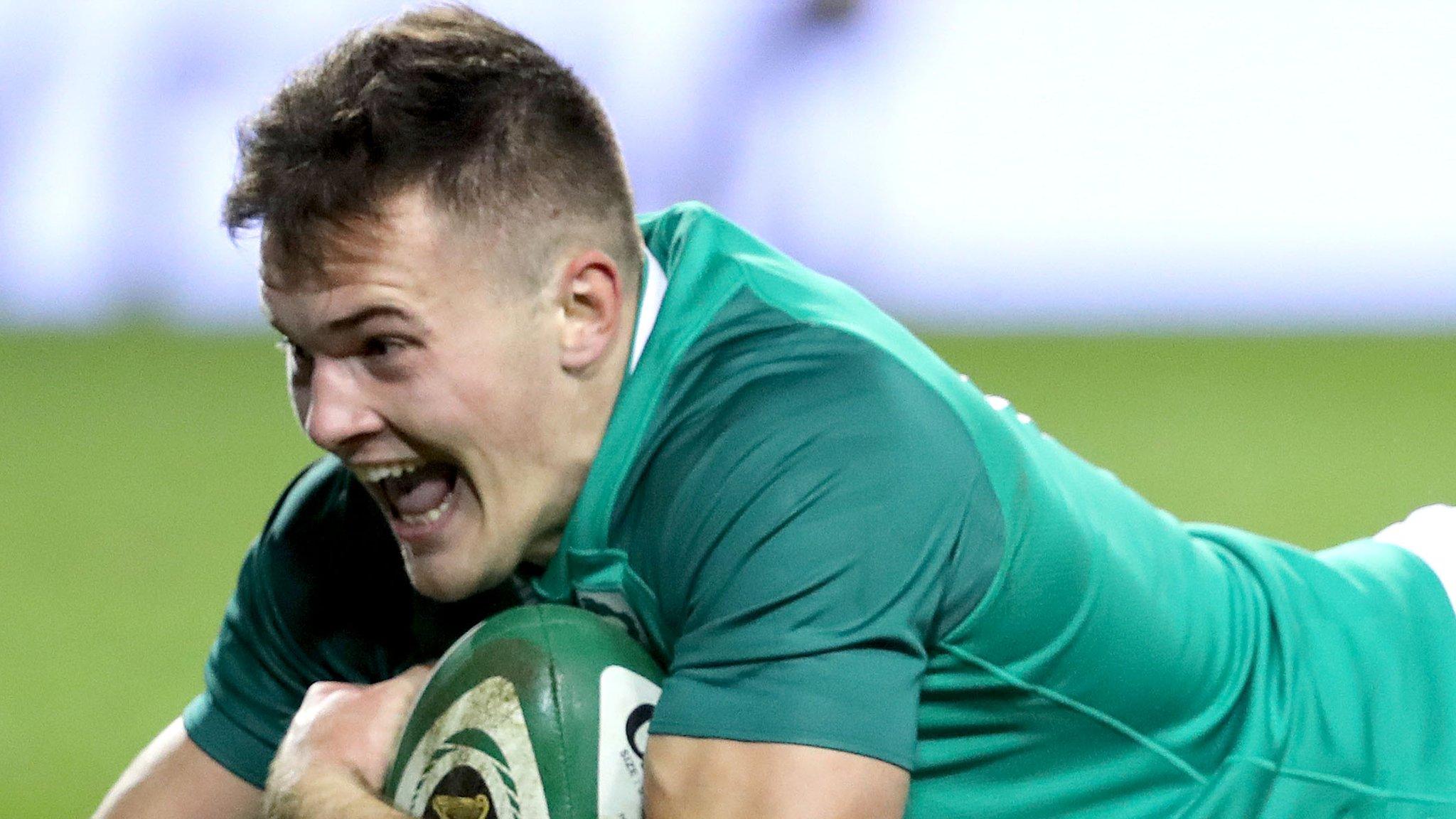 Ireland wing Jacob Stockdale