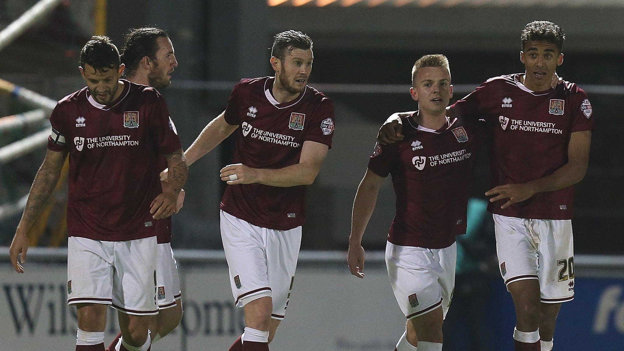 Northampton Town players