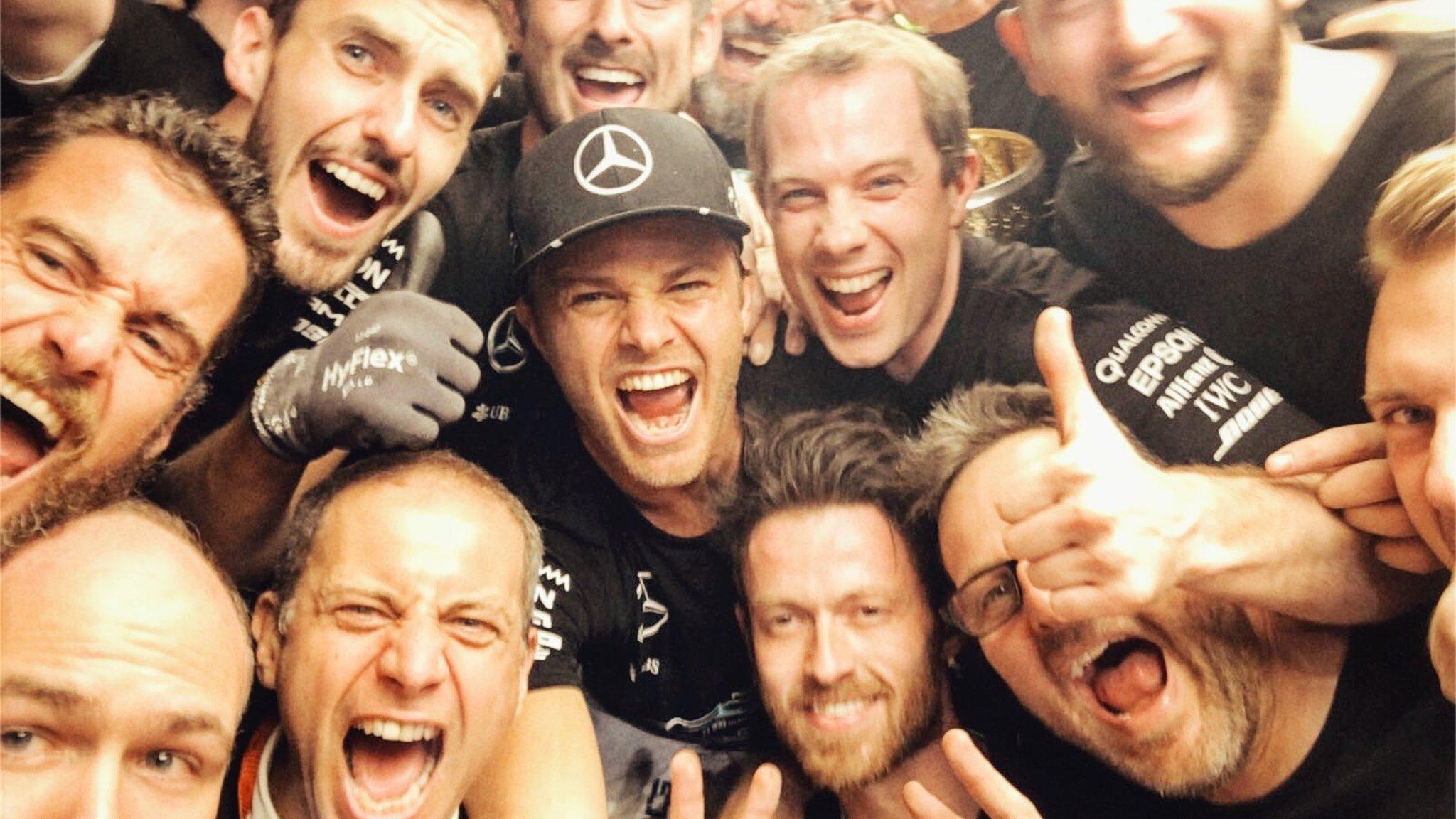 Nico Rosberg on Twitter