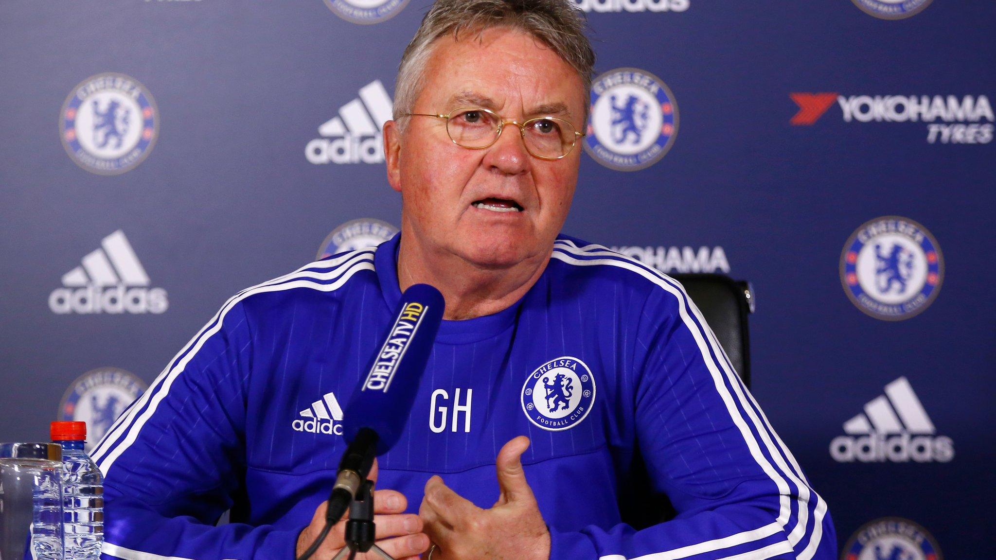 Chelsea boss Guus Hiddink