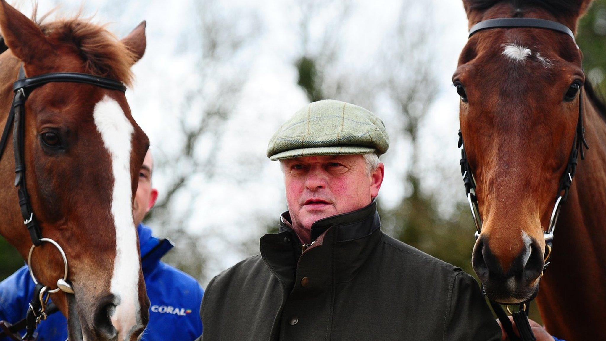 Colin Tizzard with Cue Card and Native River