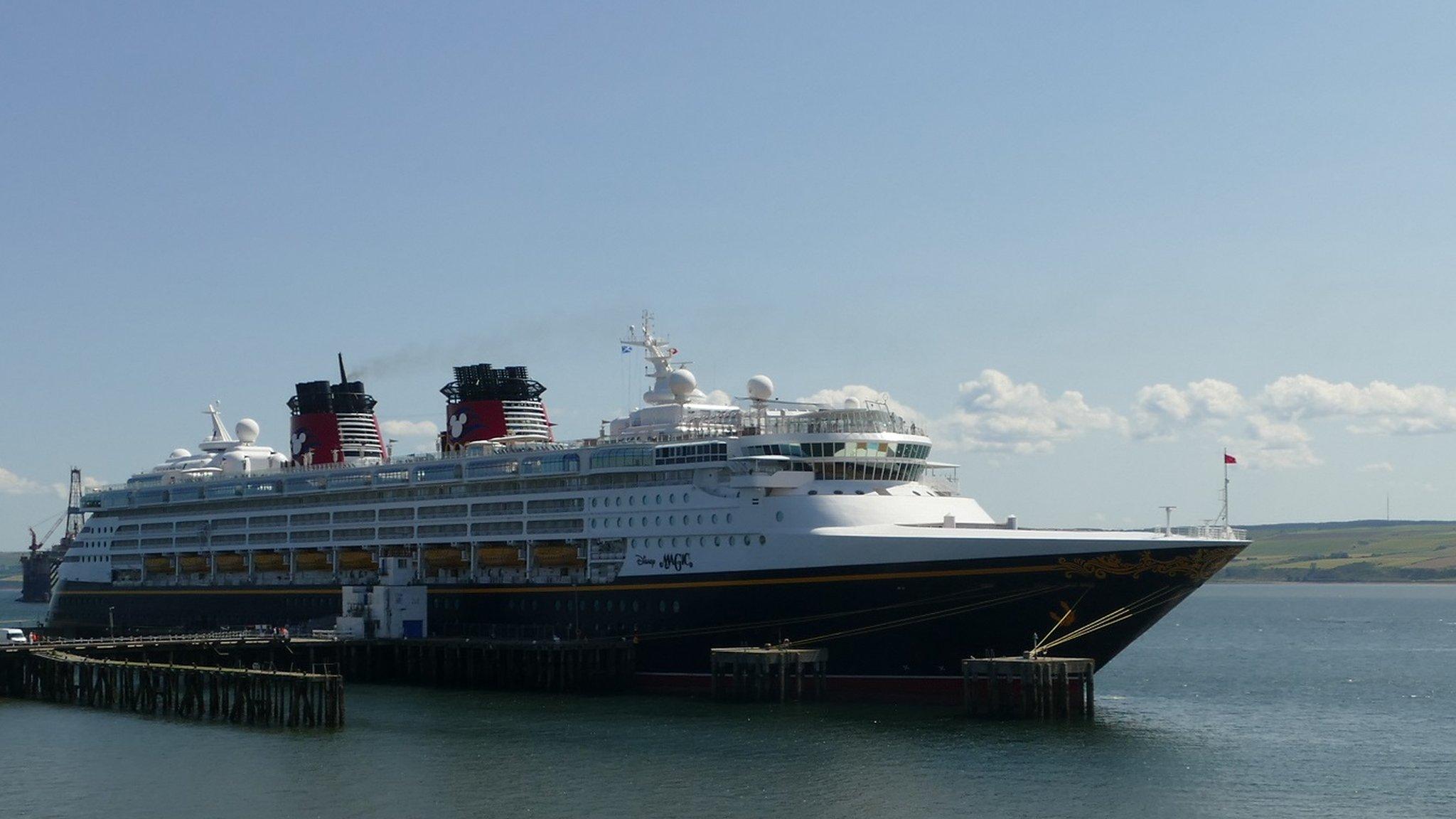 Cruise ships at Invergordon