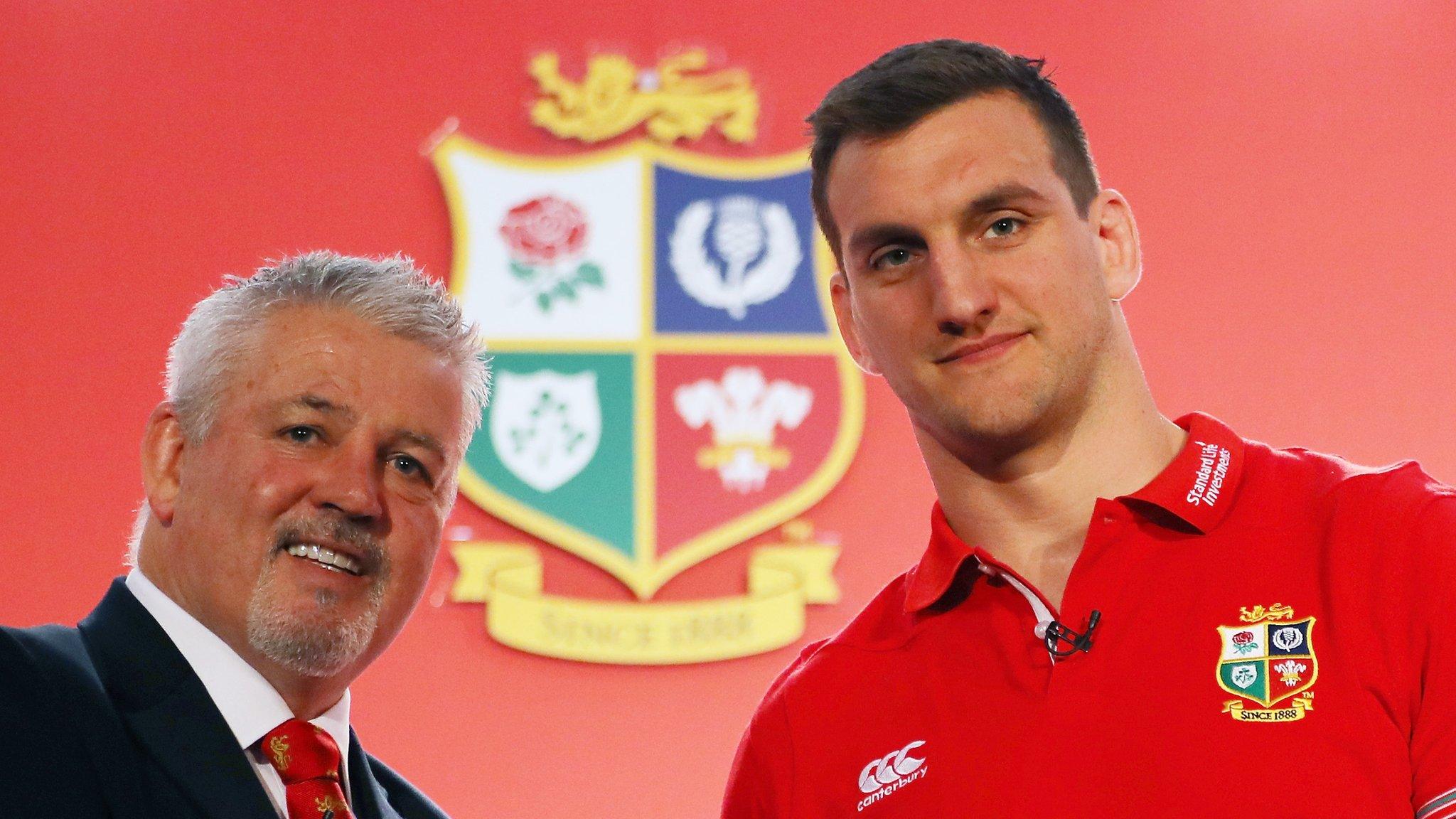 Warren Gatland and Sam Warburton