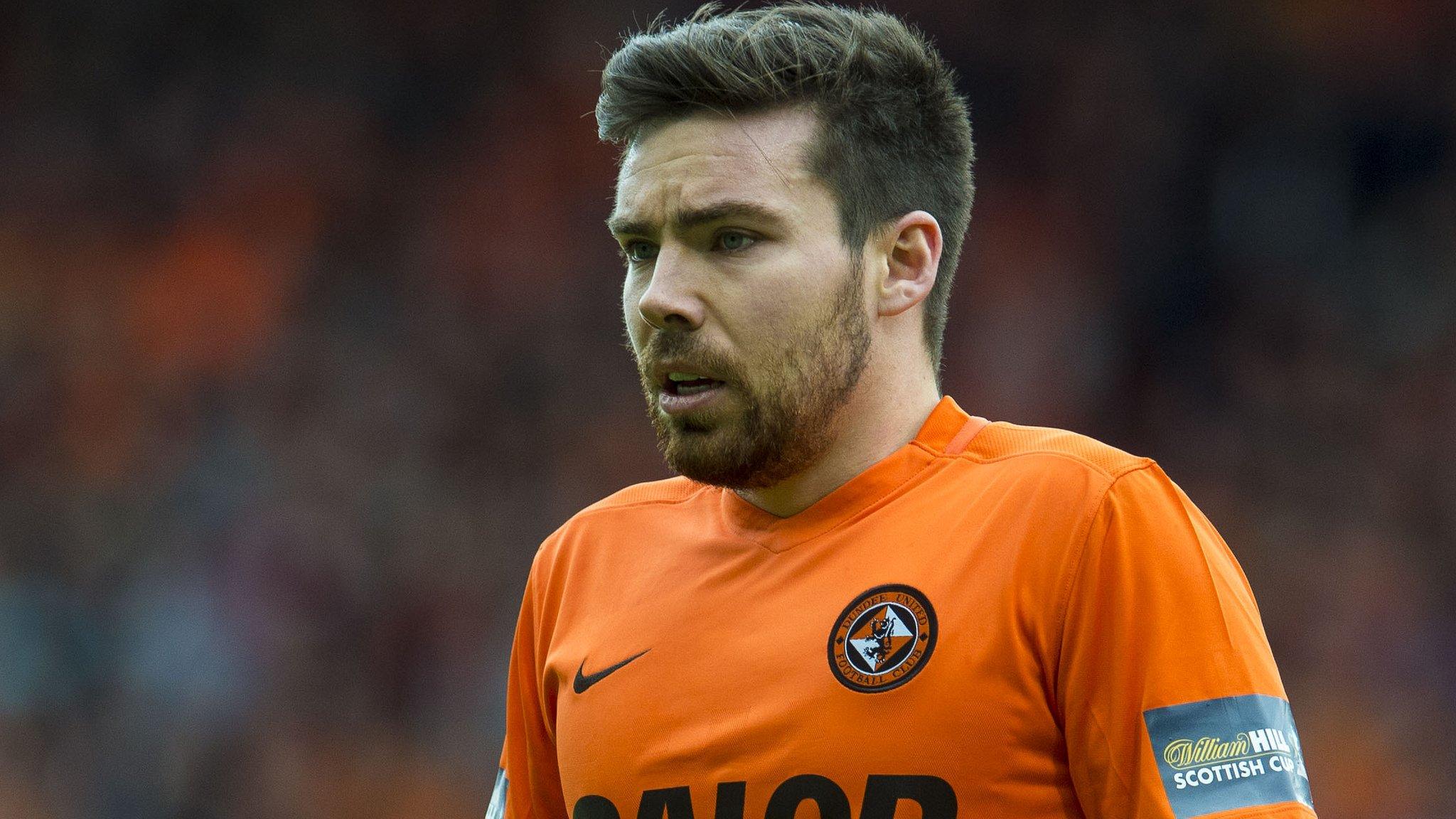 Ryan Dow in action for Dundee United