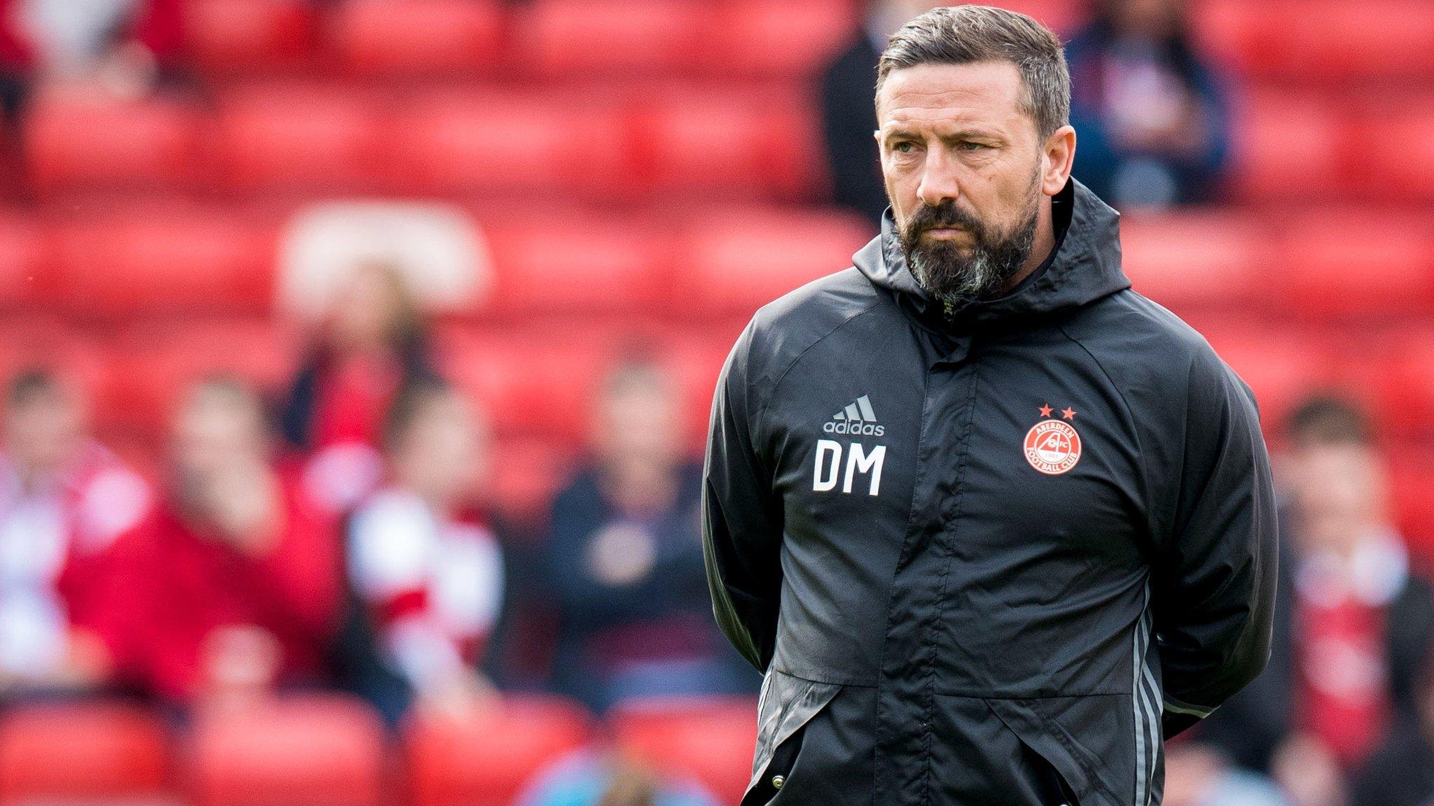 Aberdeen manager Derek McInnes