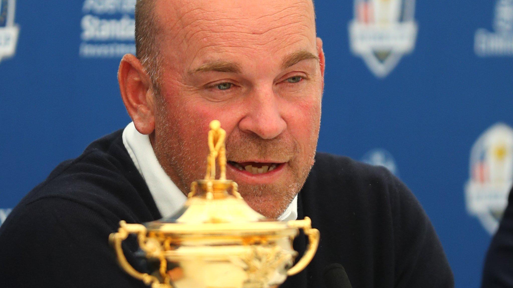 Europe captain Thomas Bjorn