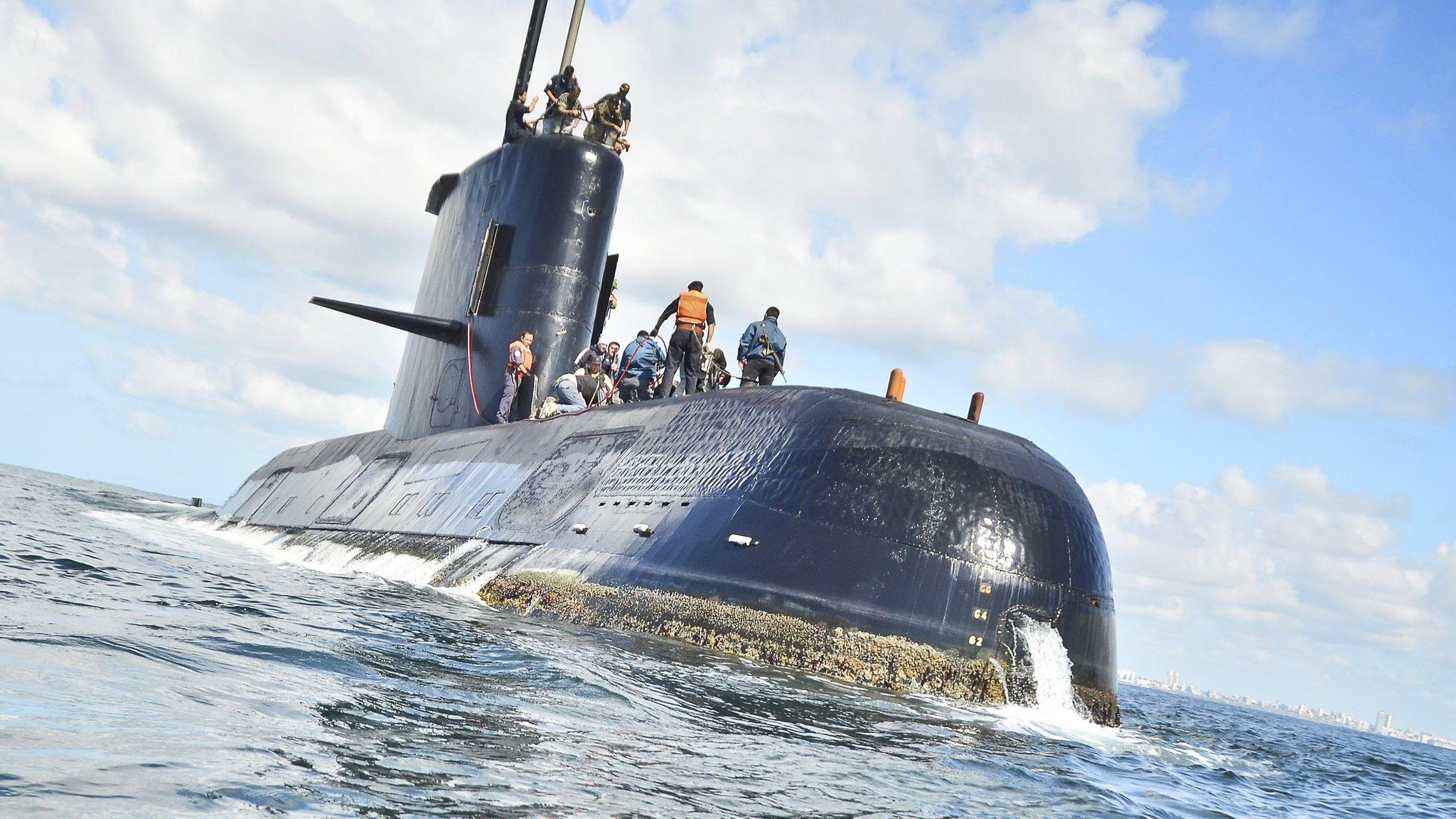 Missing Argentine sub