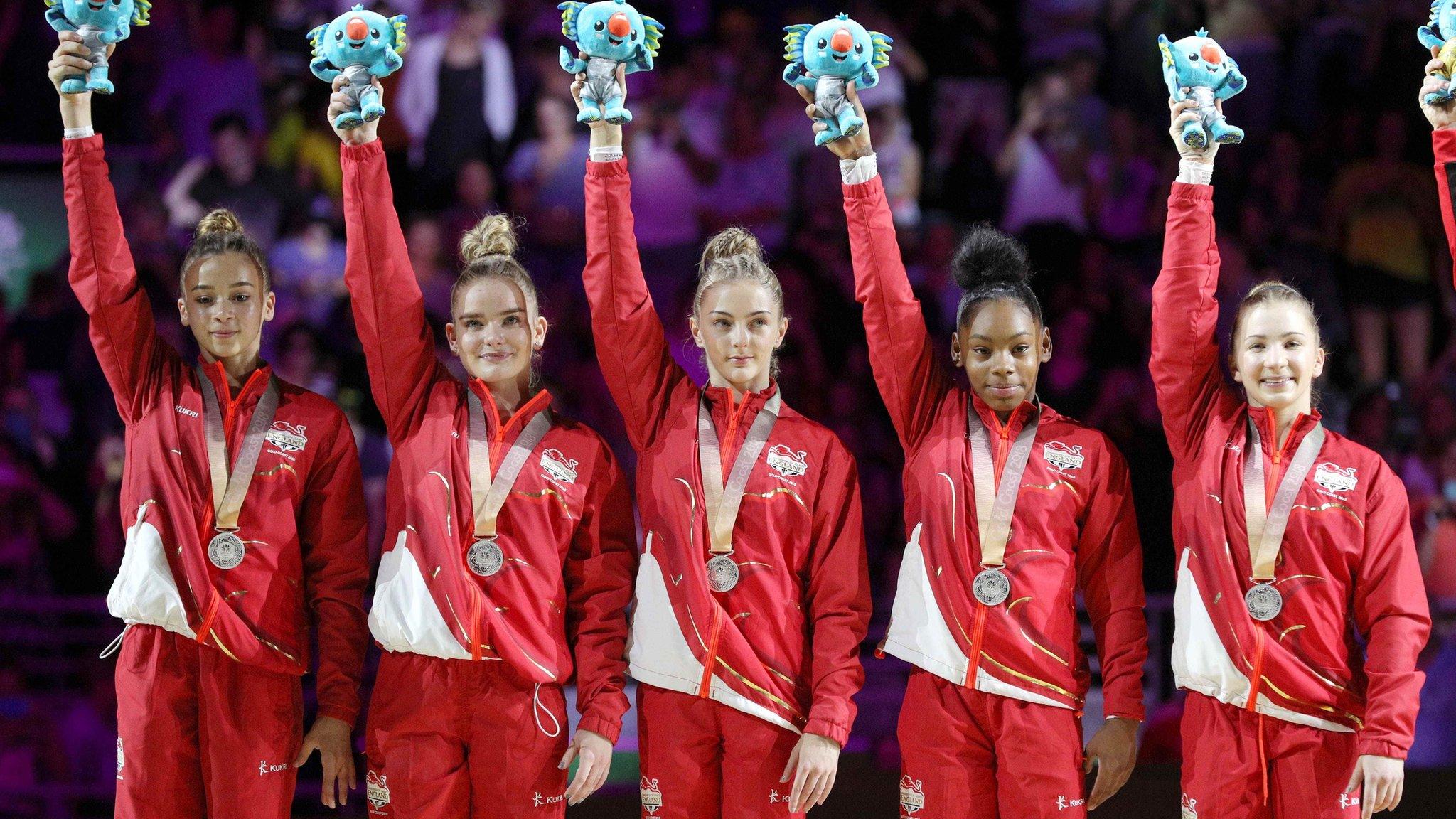 England women team gymnastics