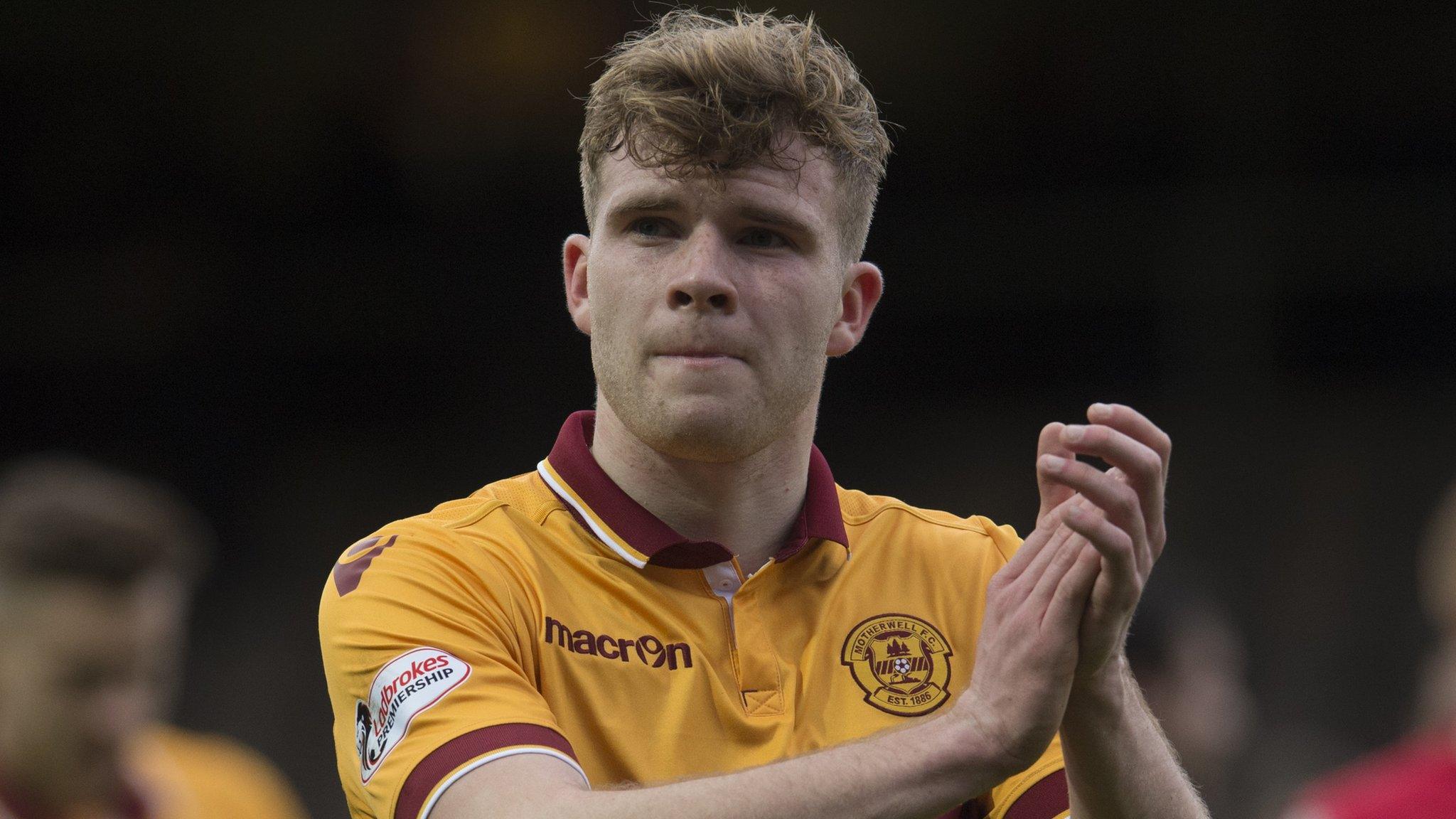 Motherwell midfielder Chris Cadden