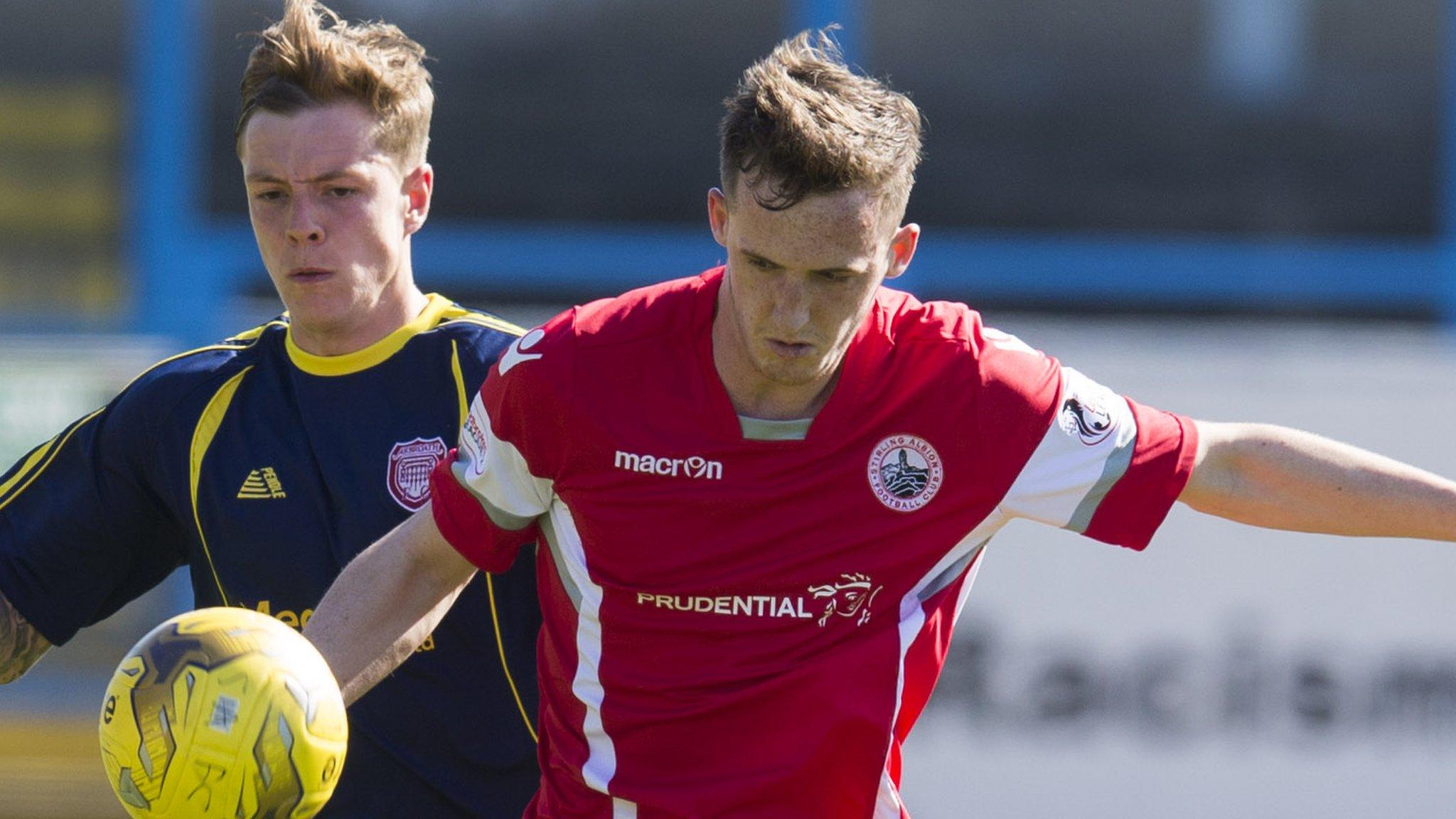 Stirling Albion's Ross Kavanagh