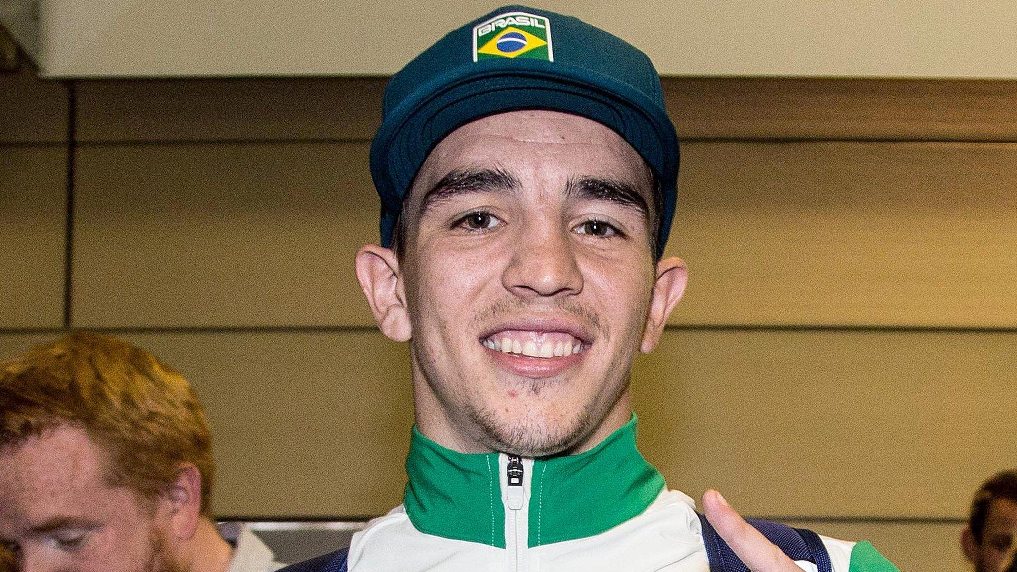 Michael Conlan after arriving at Dublin Airport on Wednesday