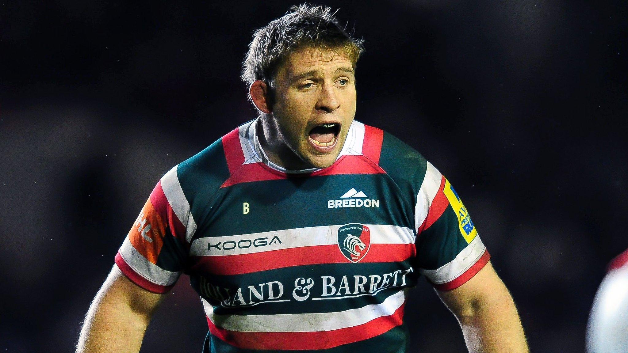 Leicester Tigers captain Tom Youngs