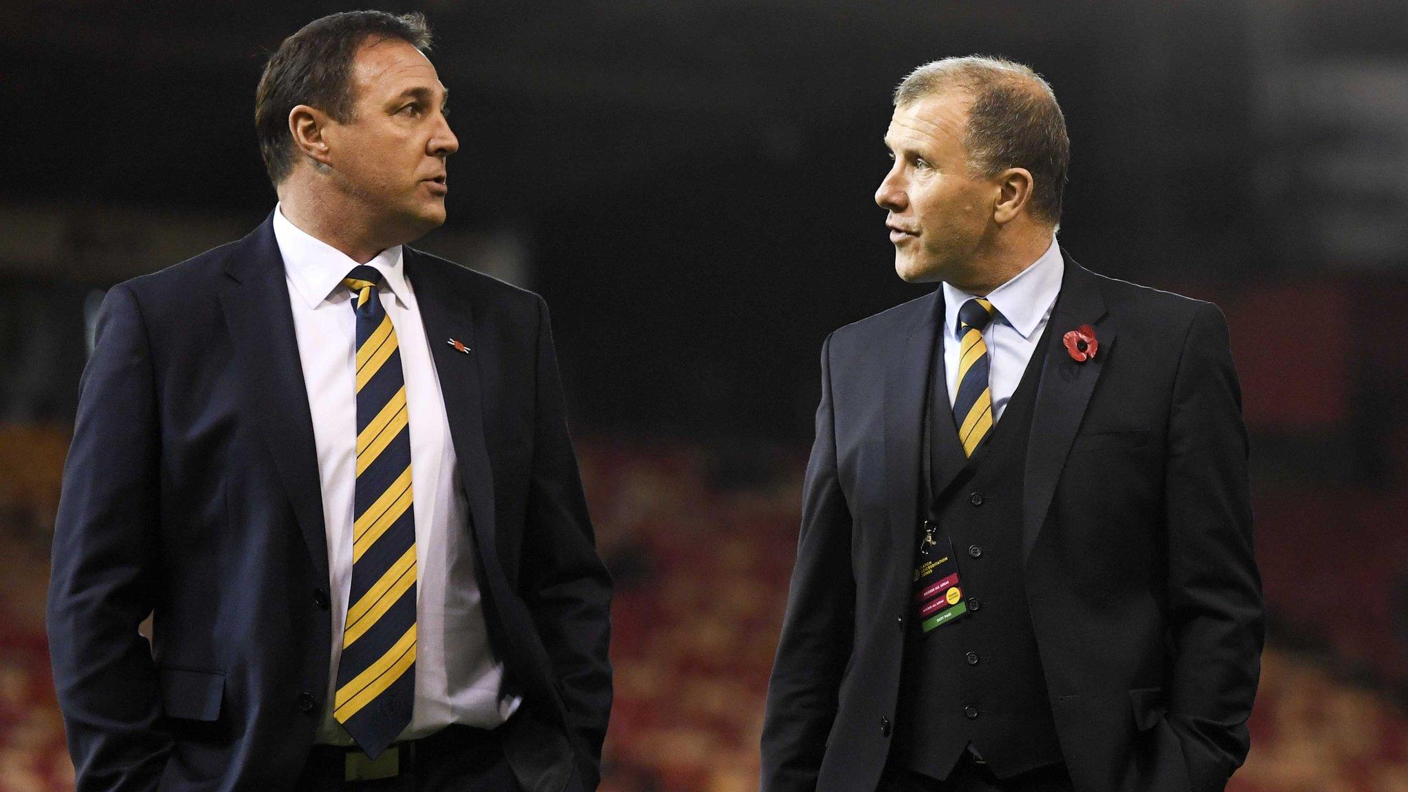 Malky Mackay and Stewart Regan