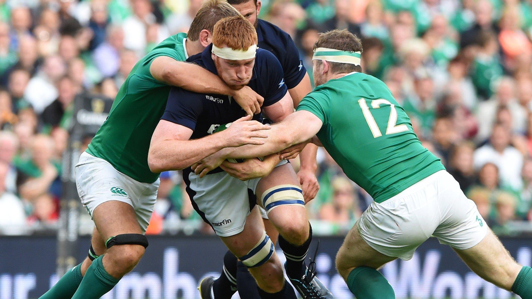 Scotland lost 28-22 to Ireland on Saturday