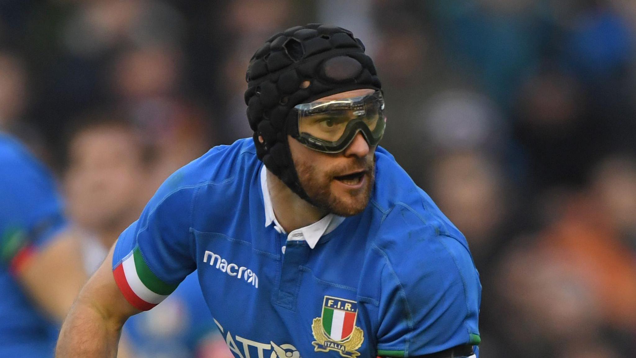 Ian McKinley in action for Italy during the 2019 Six Nations
