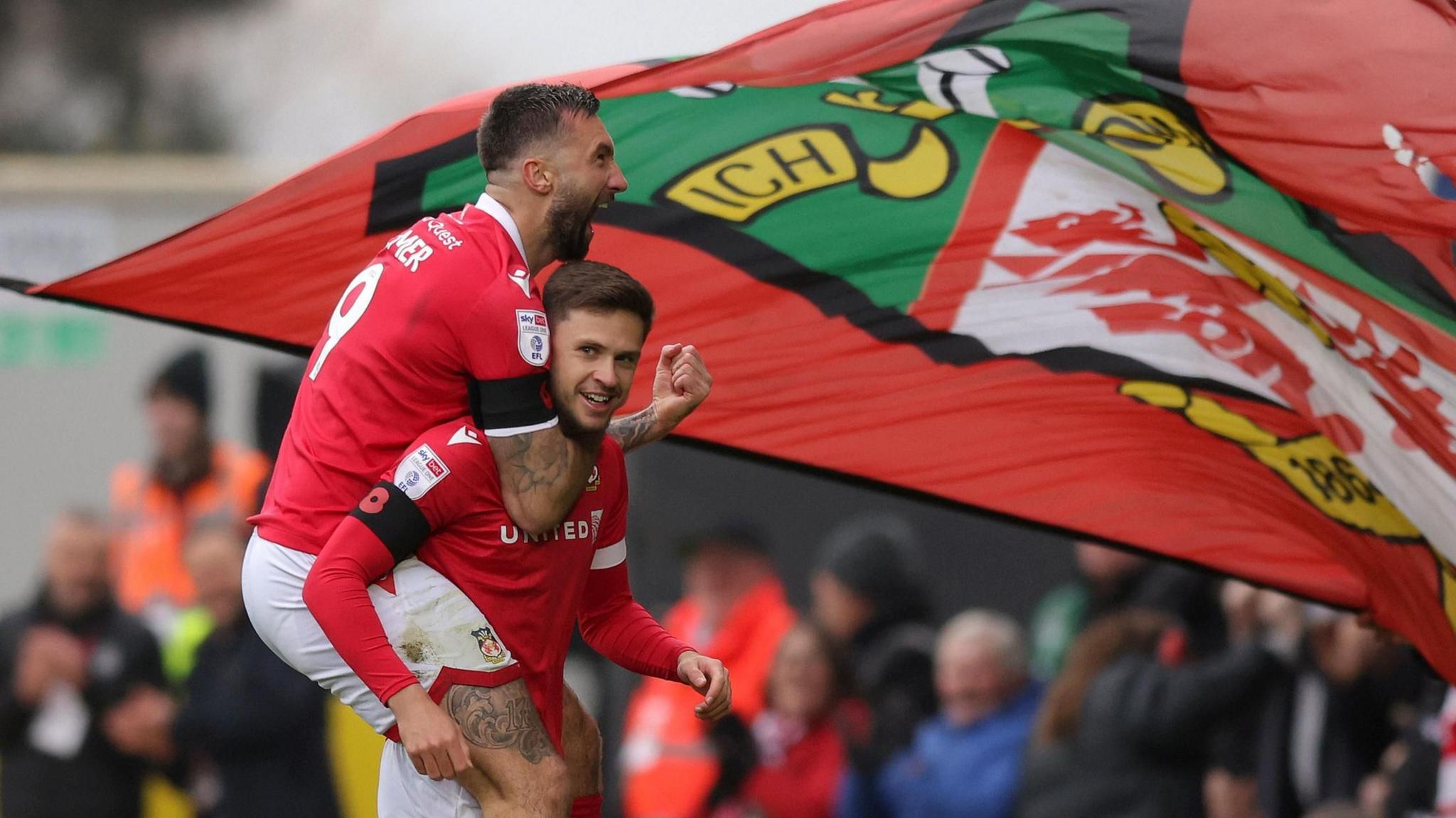 Ryan Barnett's opener for Wrexham was his first goal of the season