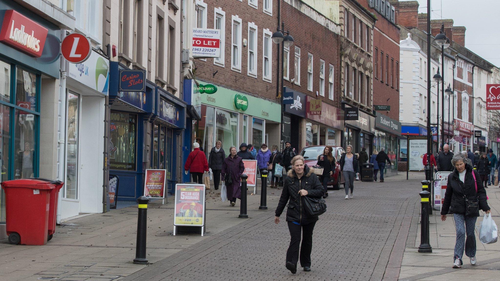 Yeovil high street