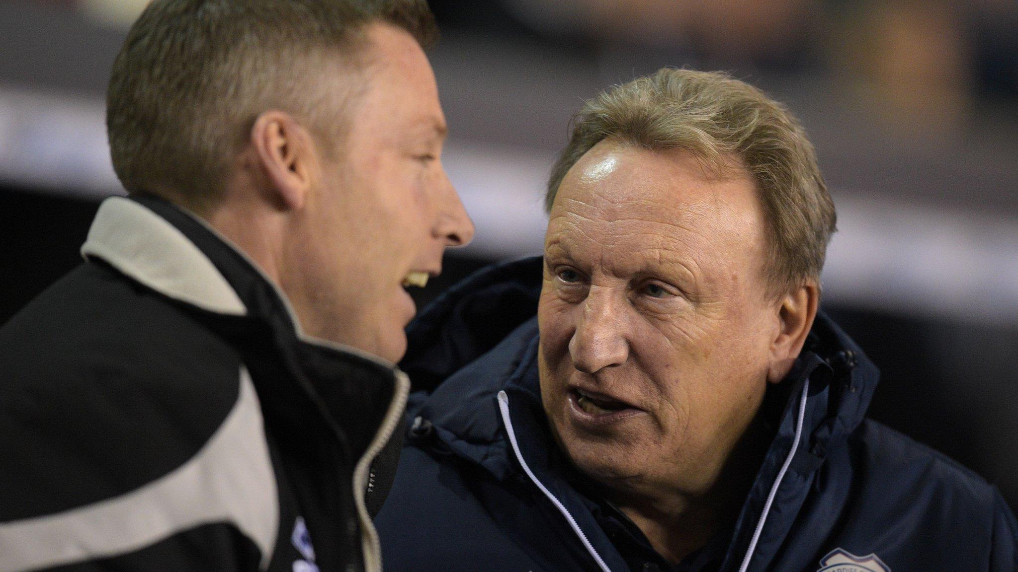 Neil Warnock (right)