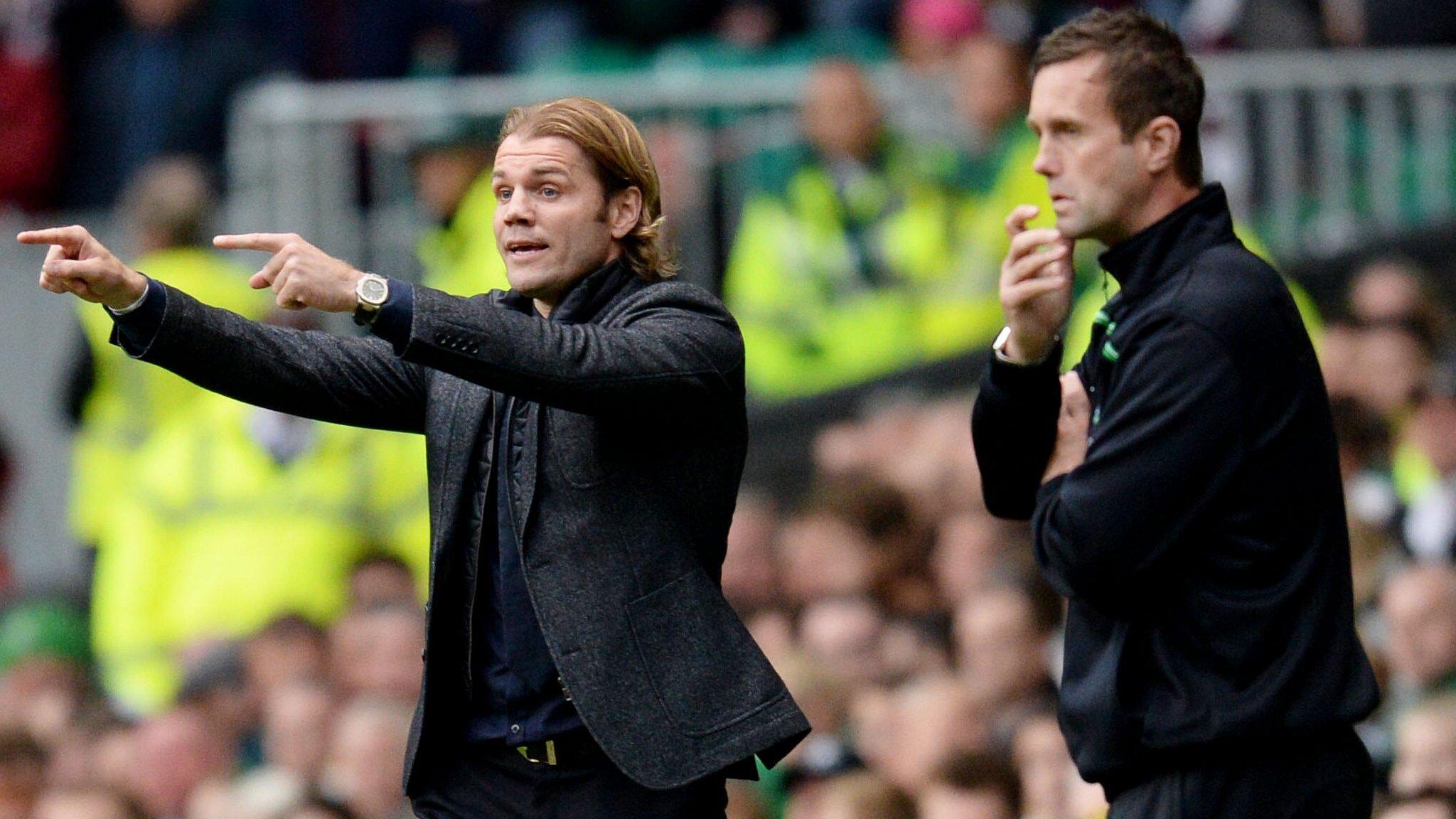 Robbie Neilson and Ronny Deila