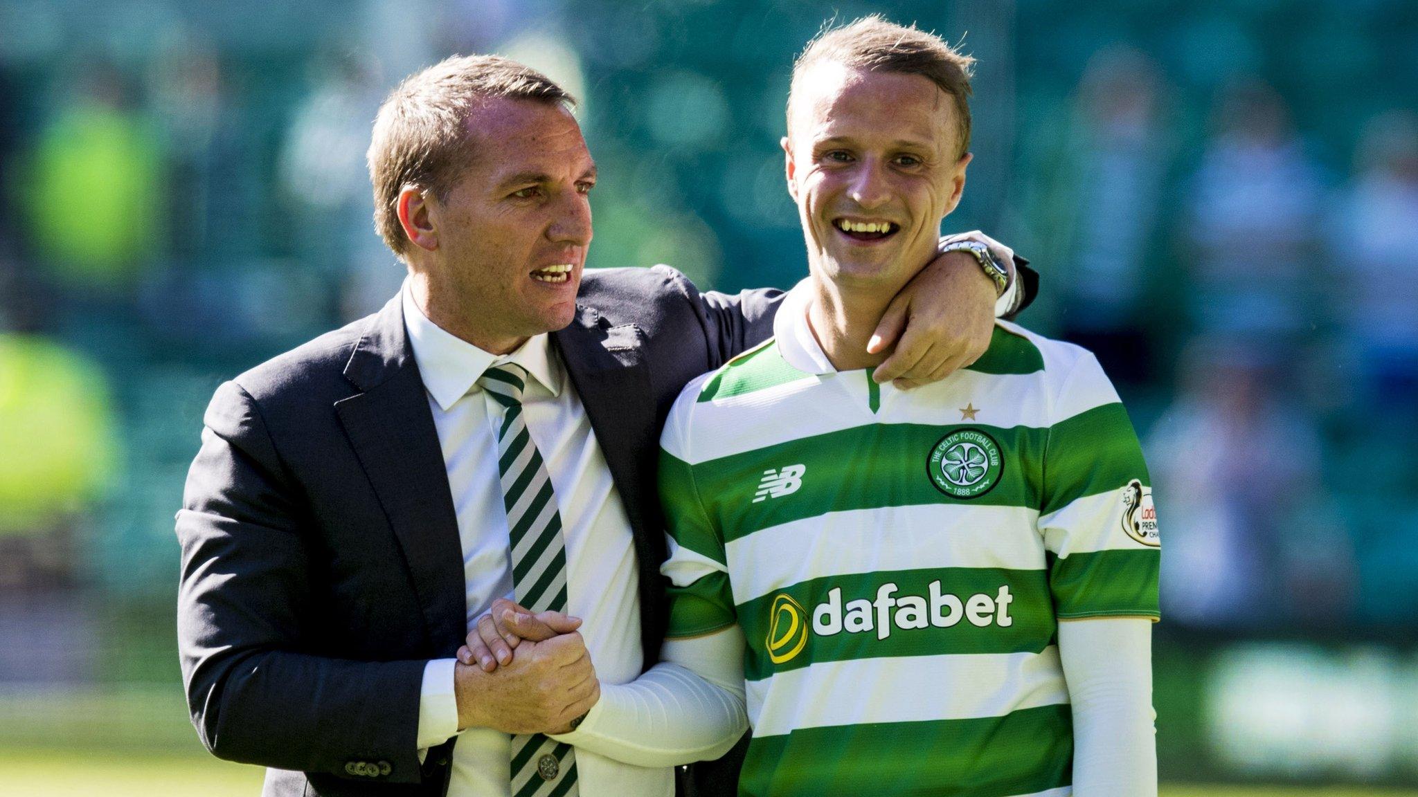 Brendan Rodgers and Leigh Griffiths