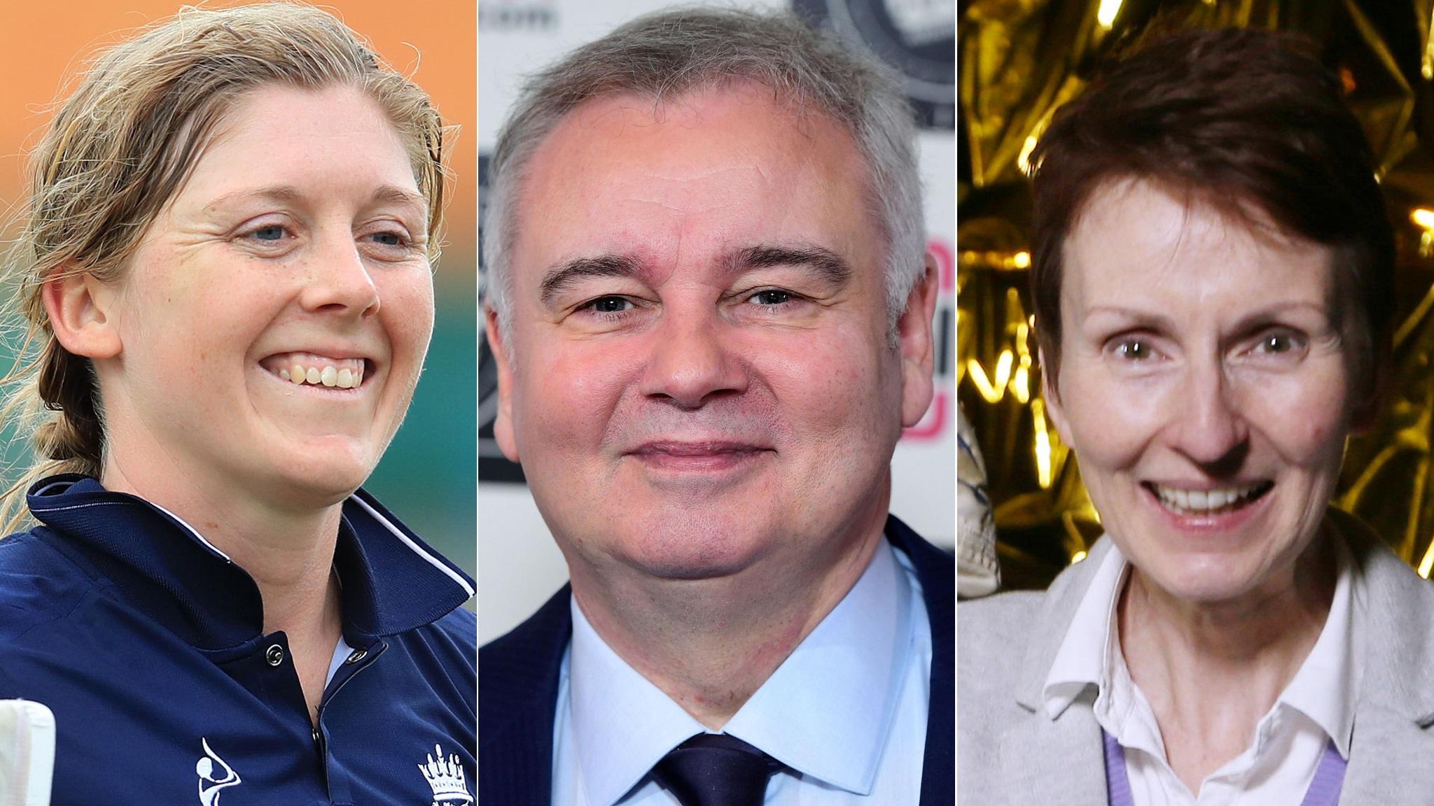 Heather Knight, Eamonn Holmes and Helen Sharman