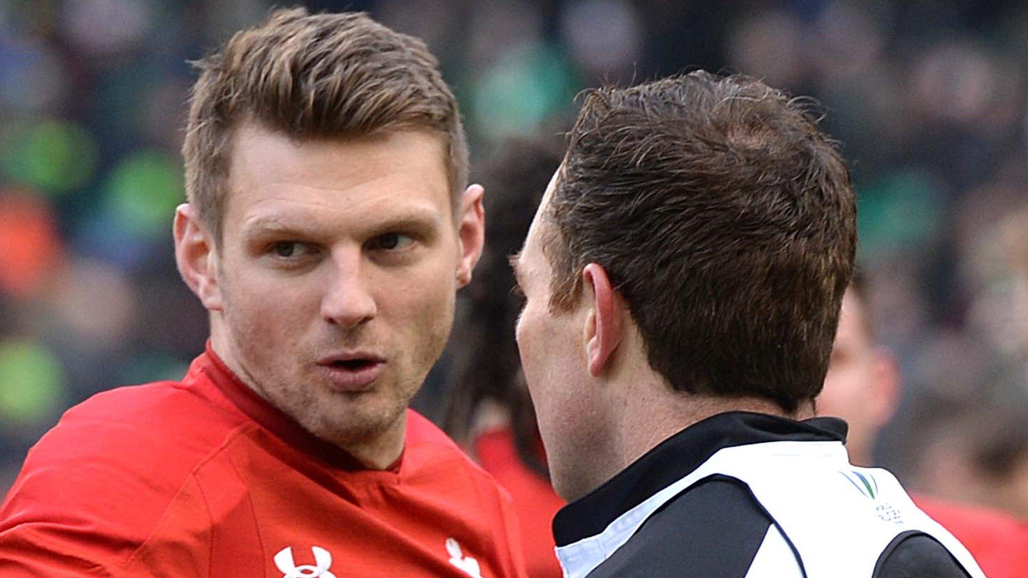 Dan Biggar (left) with Glen Jackson