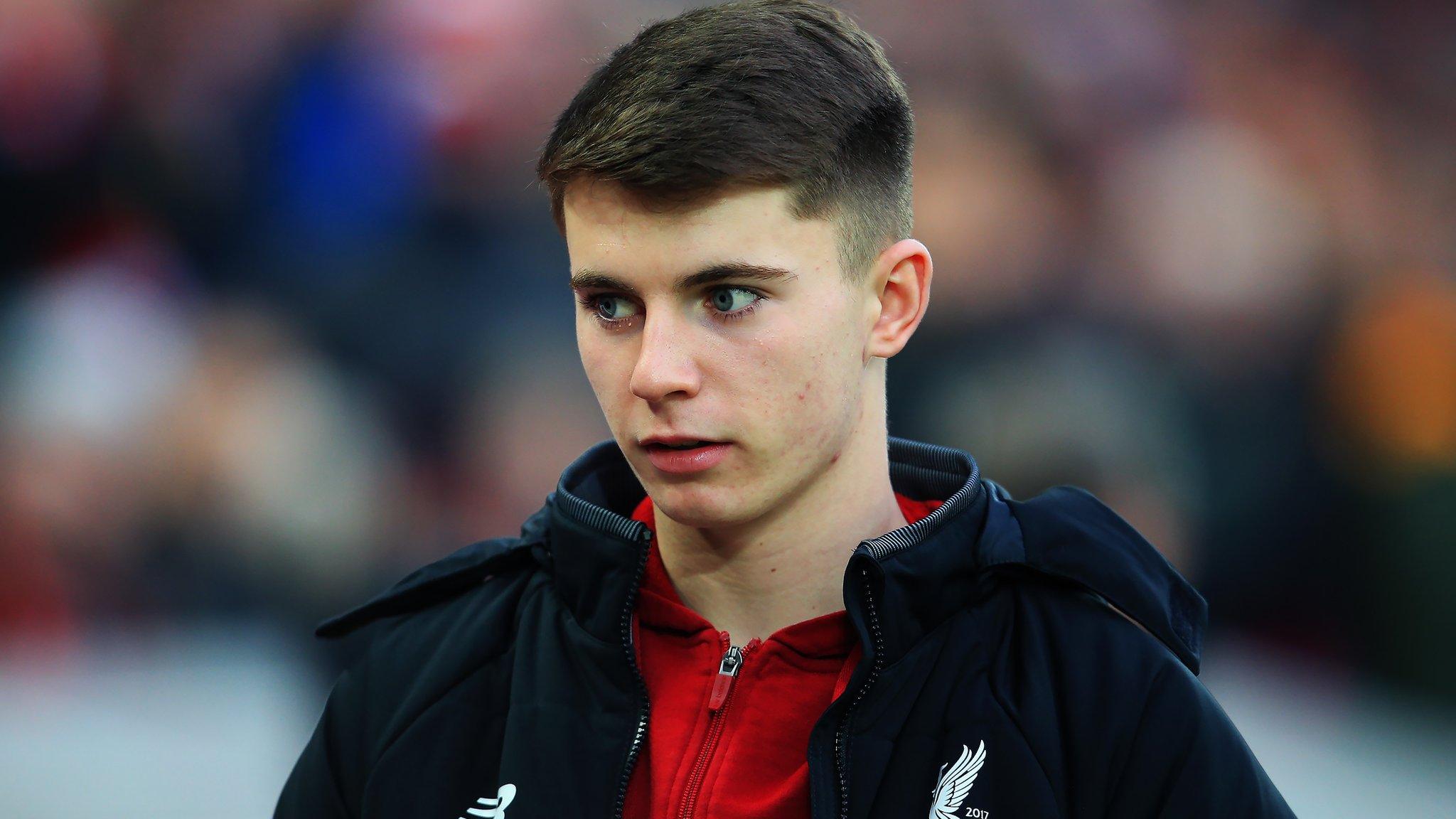 Liverpool striker Ben Woodburn