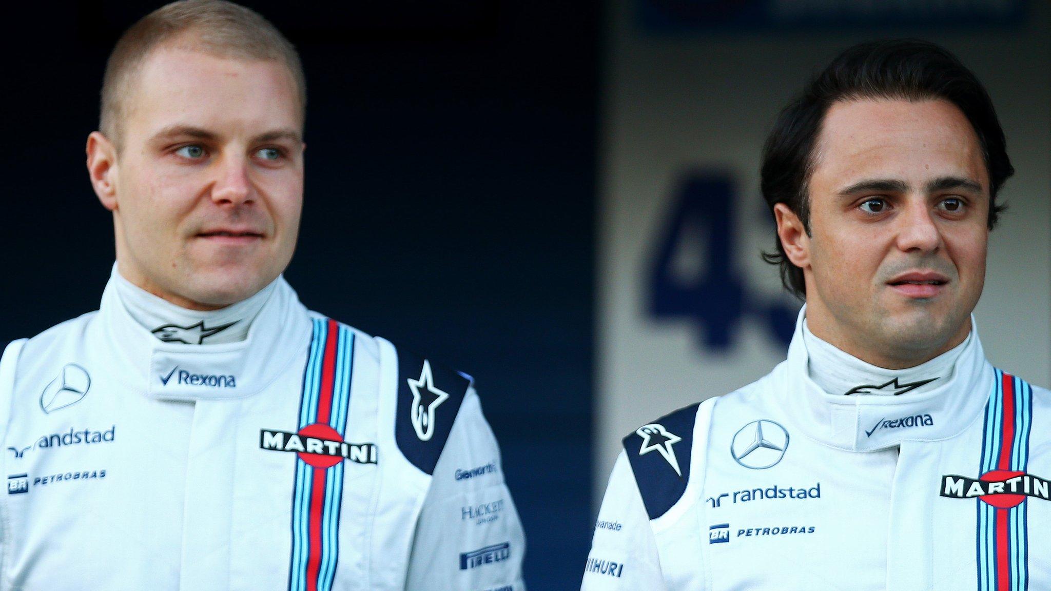 Bottas and Massa