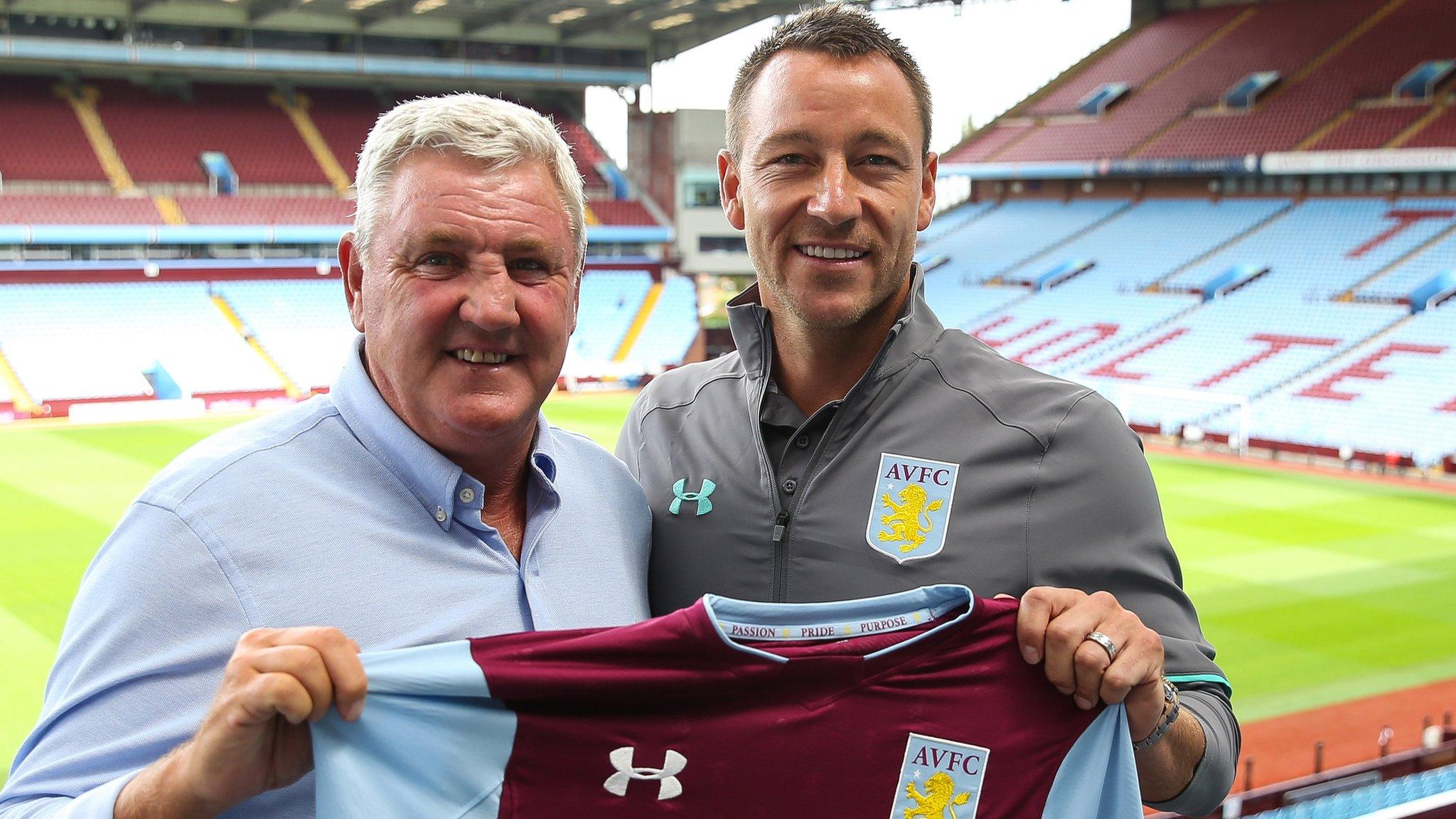 John Terry and Steve Bruce