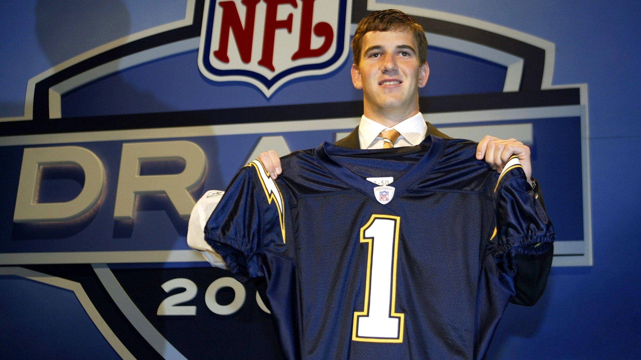 Eli Manning, selected in the 2004 NFL Draft