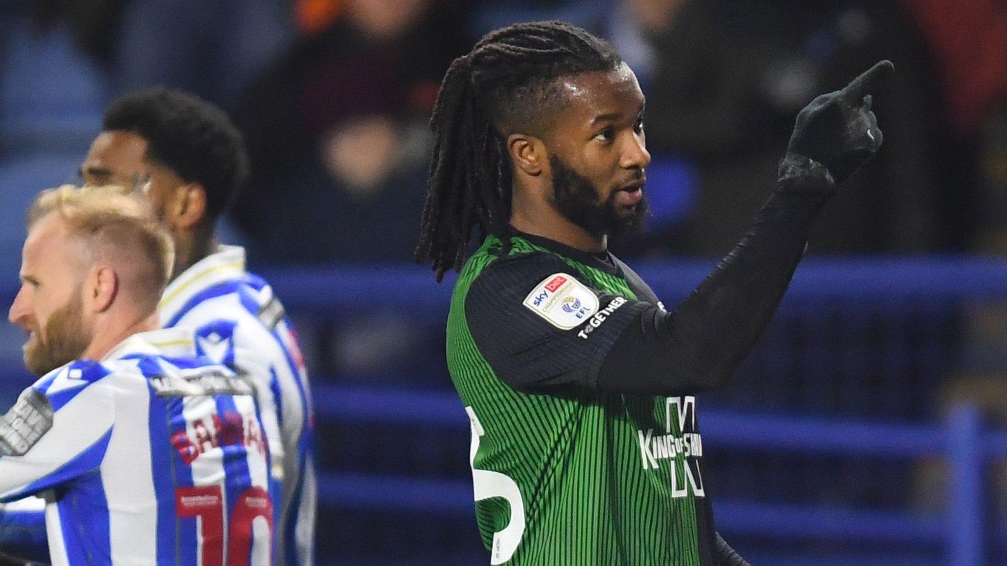 Kasey Palmer was unhappy with a gesture directed at him