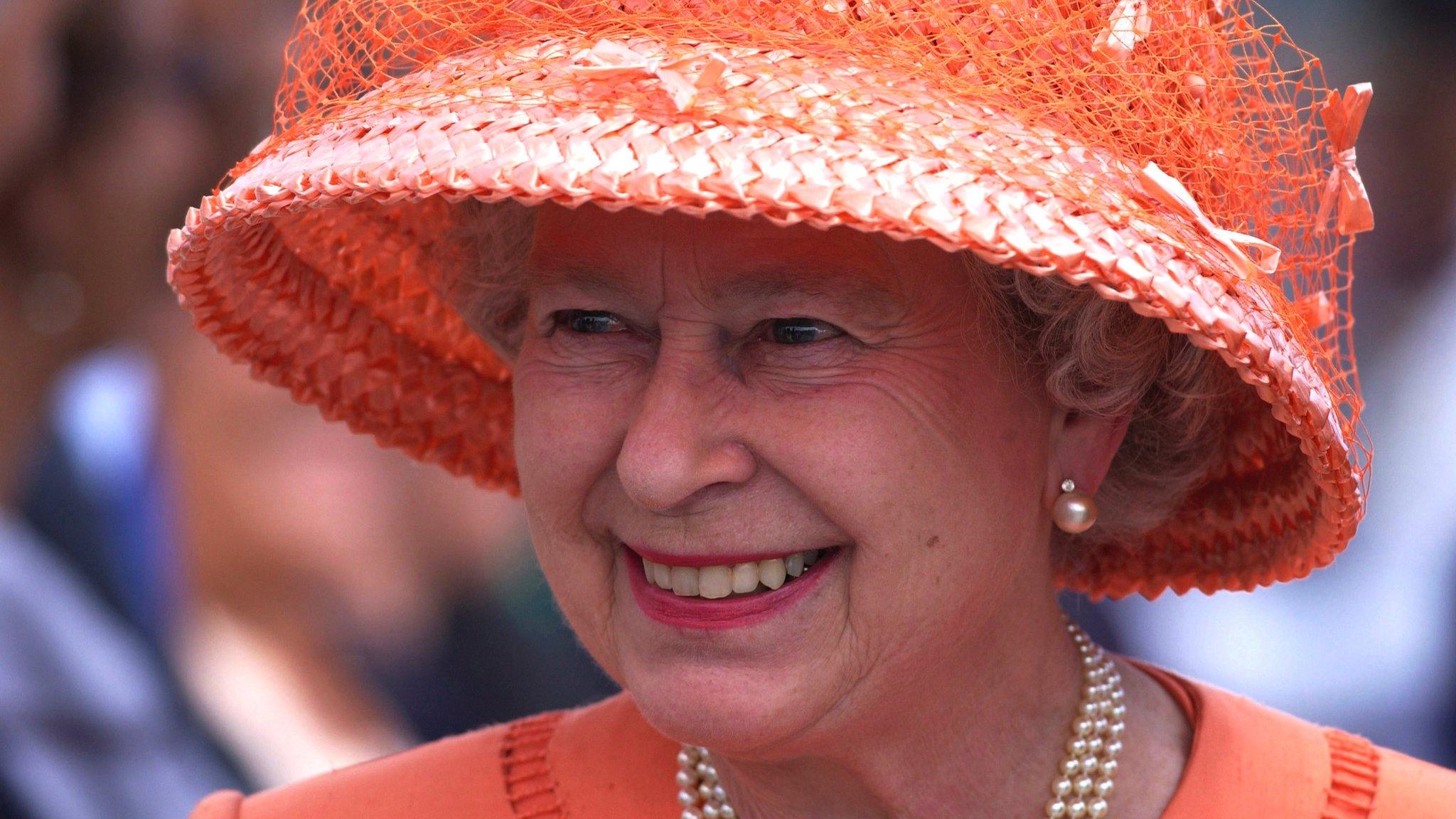 Queen Elizabeth II visiting Jamaica in 2002